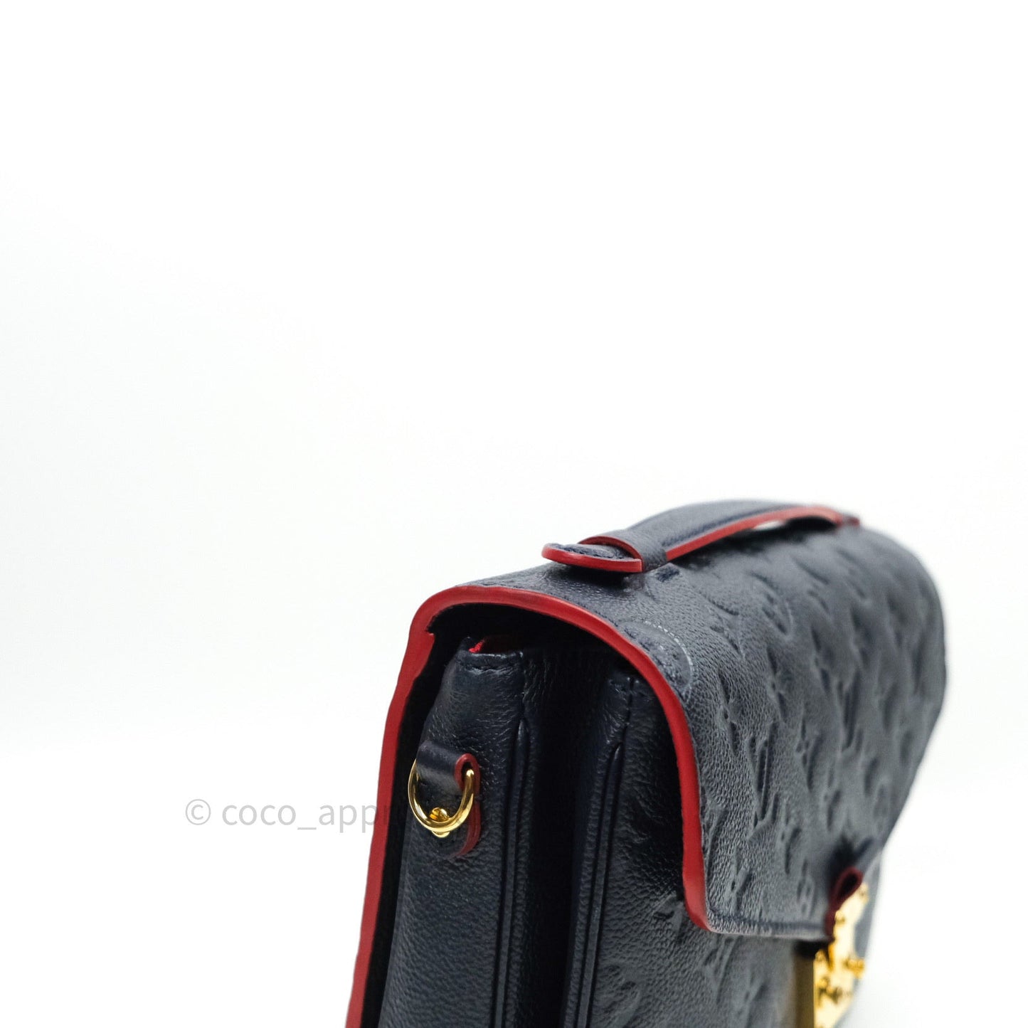 Louis Vuitton Empreinte Pochette Metis Marine Rouge