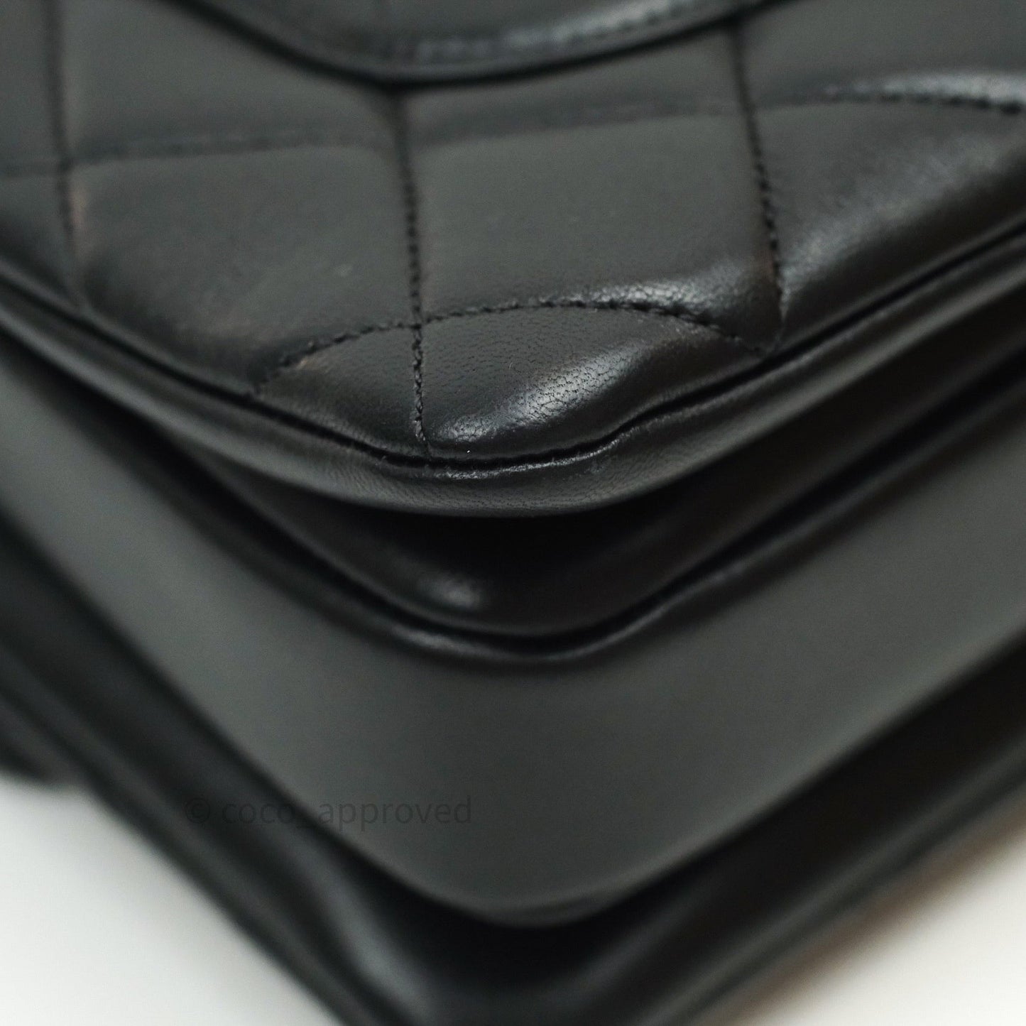 Chanel Trendy CC Small Black Lambskin Gold Hardware