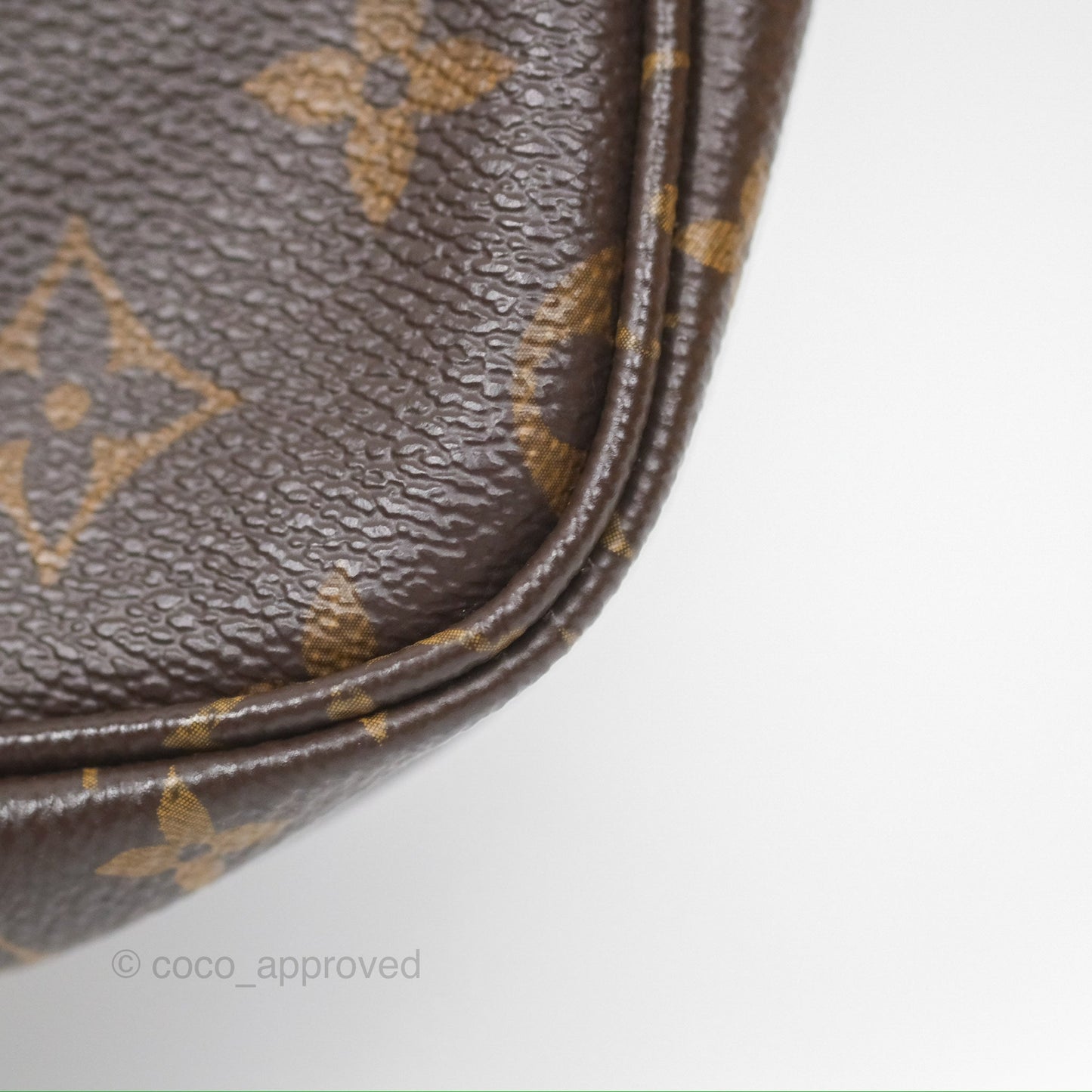 Louis Vuitton Multi Pochette Accessories Khaki Monogram Canvas