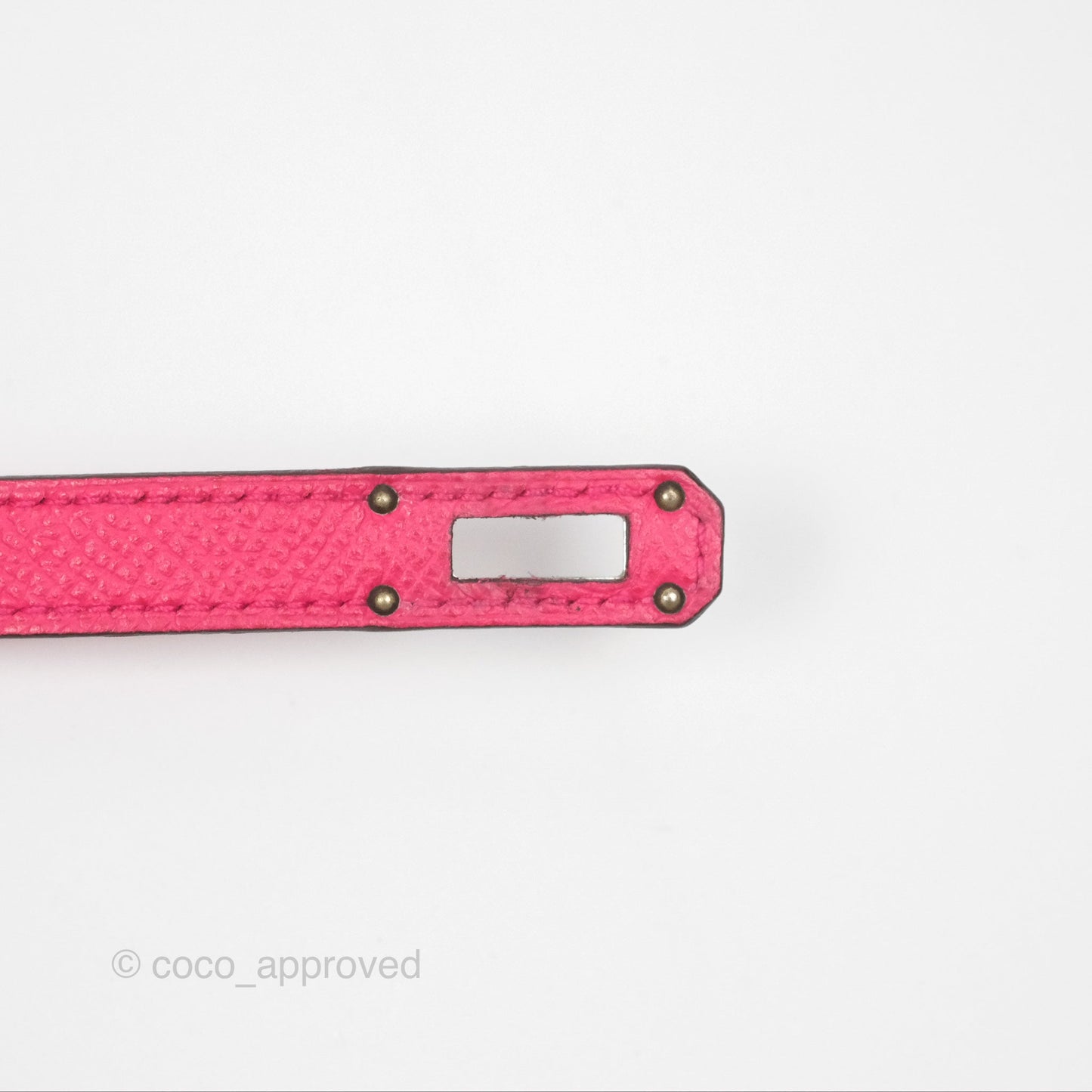 Hermès Small Kelly Wallet Rose Extreme I6 Epsom Palladium Hardware