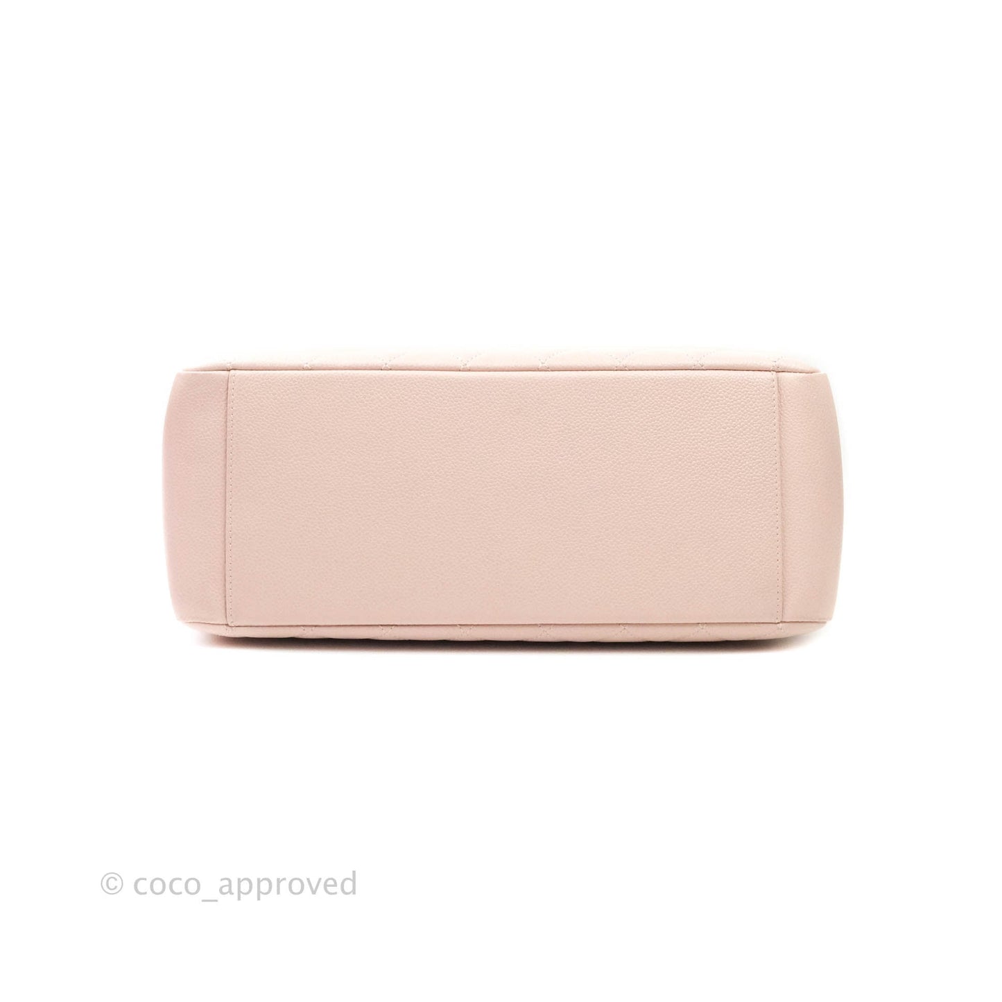 Chanel GST Pale Pink Caviar Silver Hardware