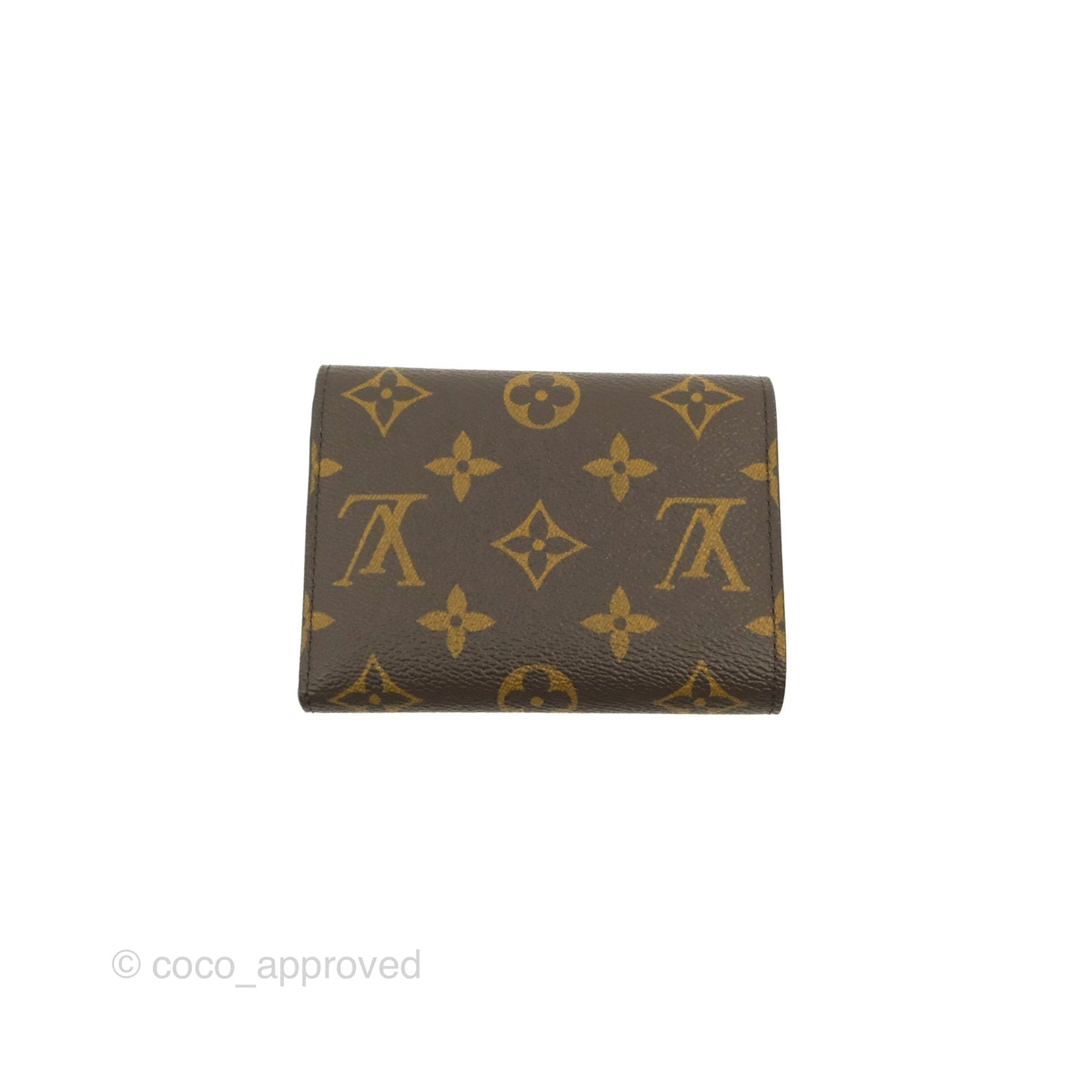 Louis Vuitton Victorine Wallet Monogram Canvas Rose Ballerine