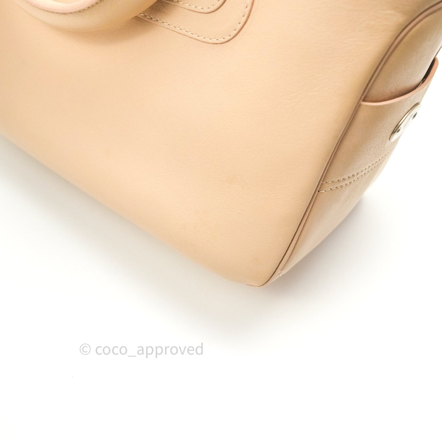 Céline Cream Boogie Handbag Vintage