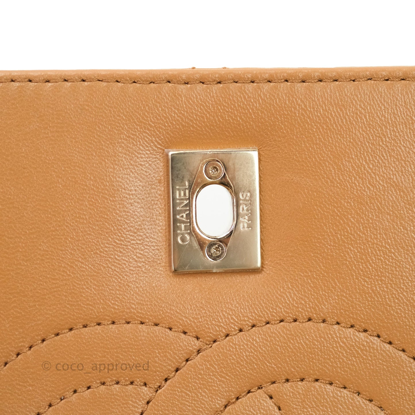 Chanel Trendy CC Small Dark Beige Lambskin Gold Hardware