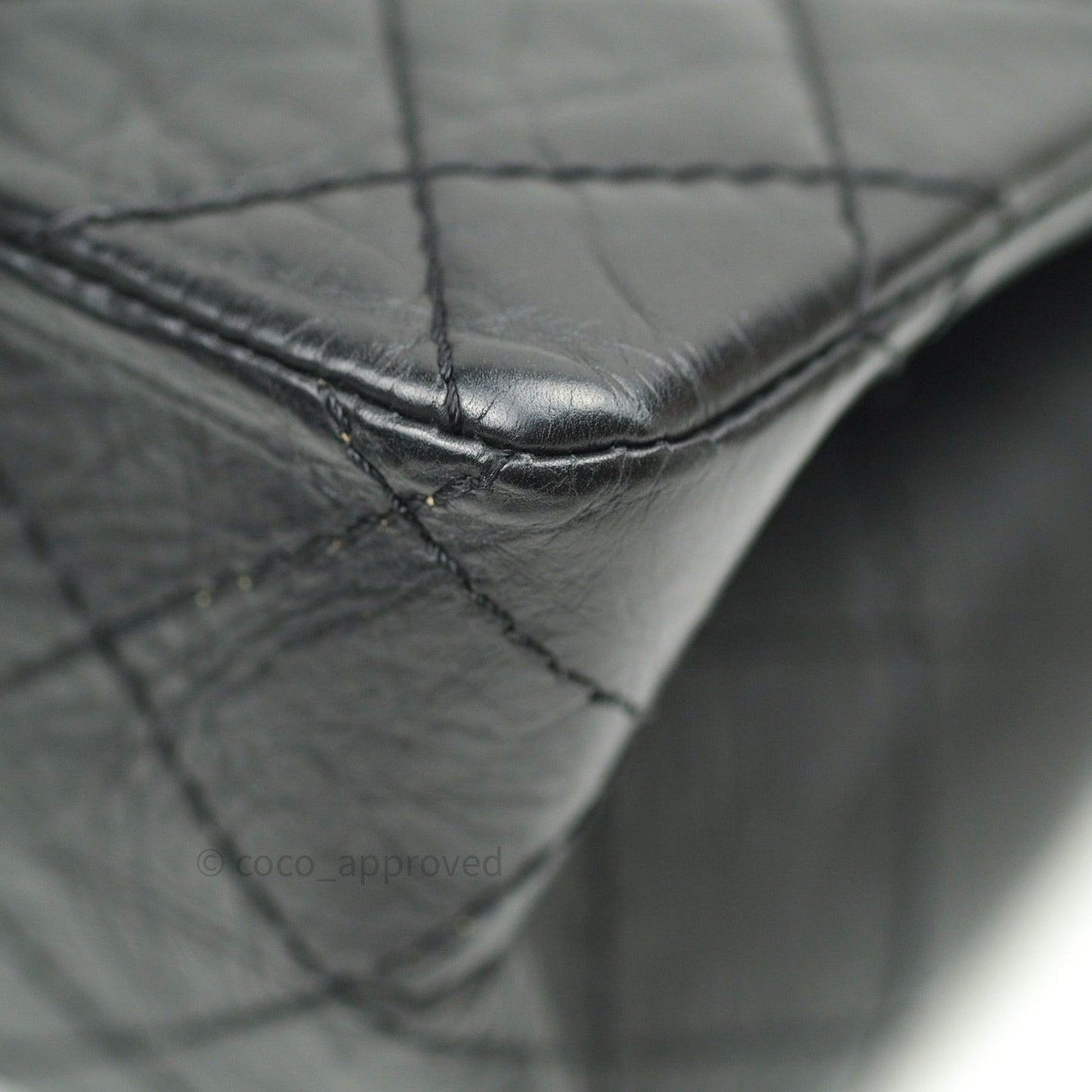 Chanel Reissue Quilted Aged Calfskin Black Ruthenium Hardware 226