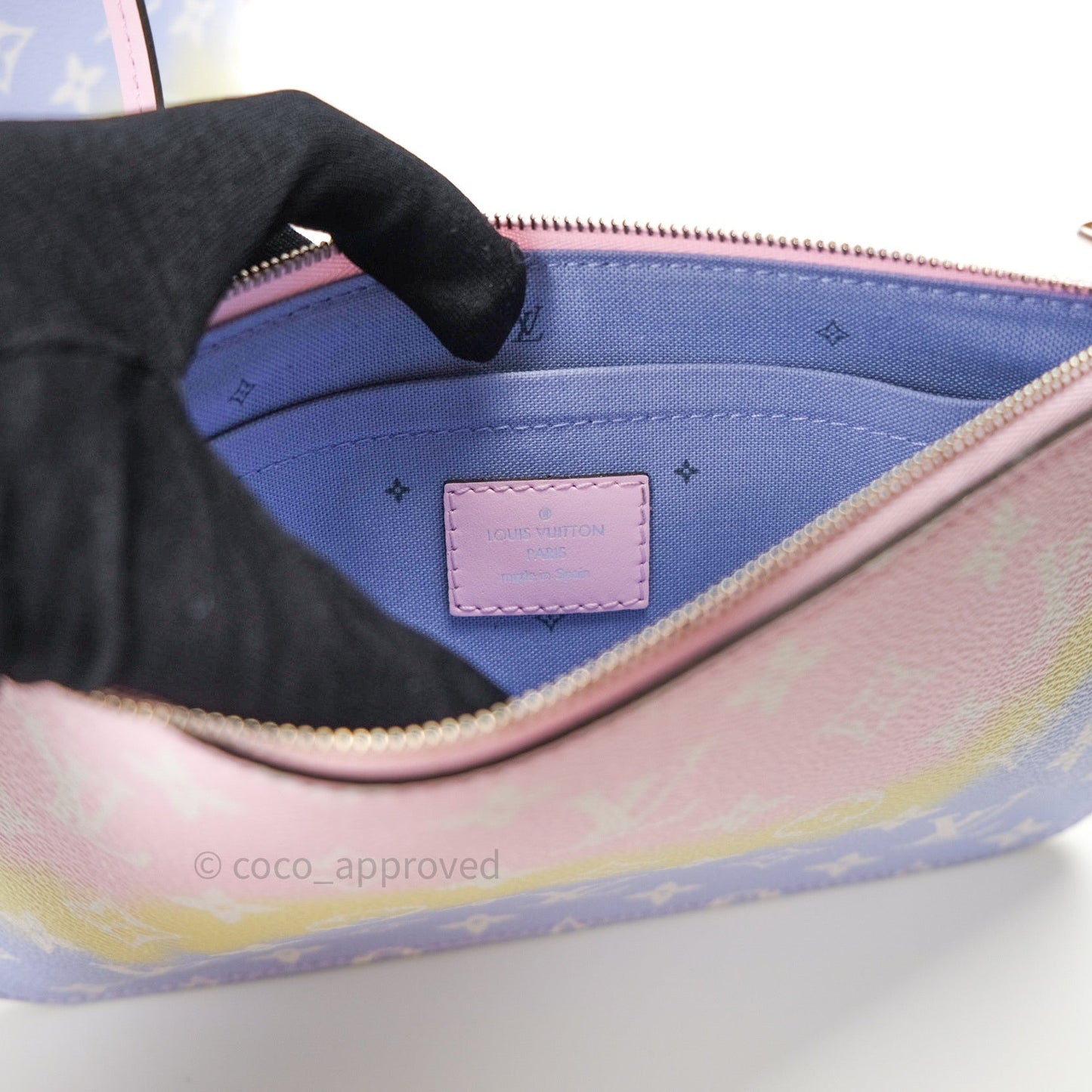 Louis Vuitton  Monogram Escale Neverfull MM Pastel