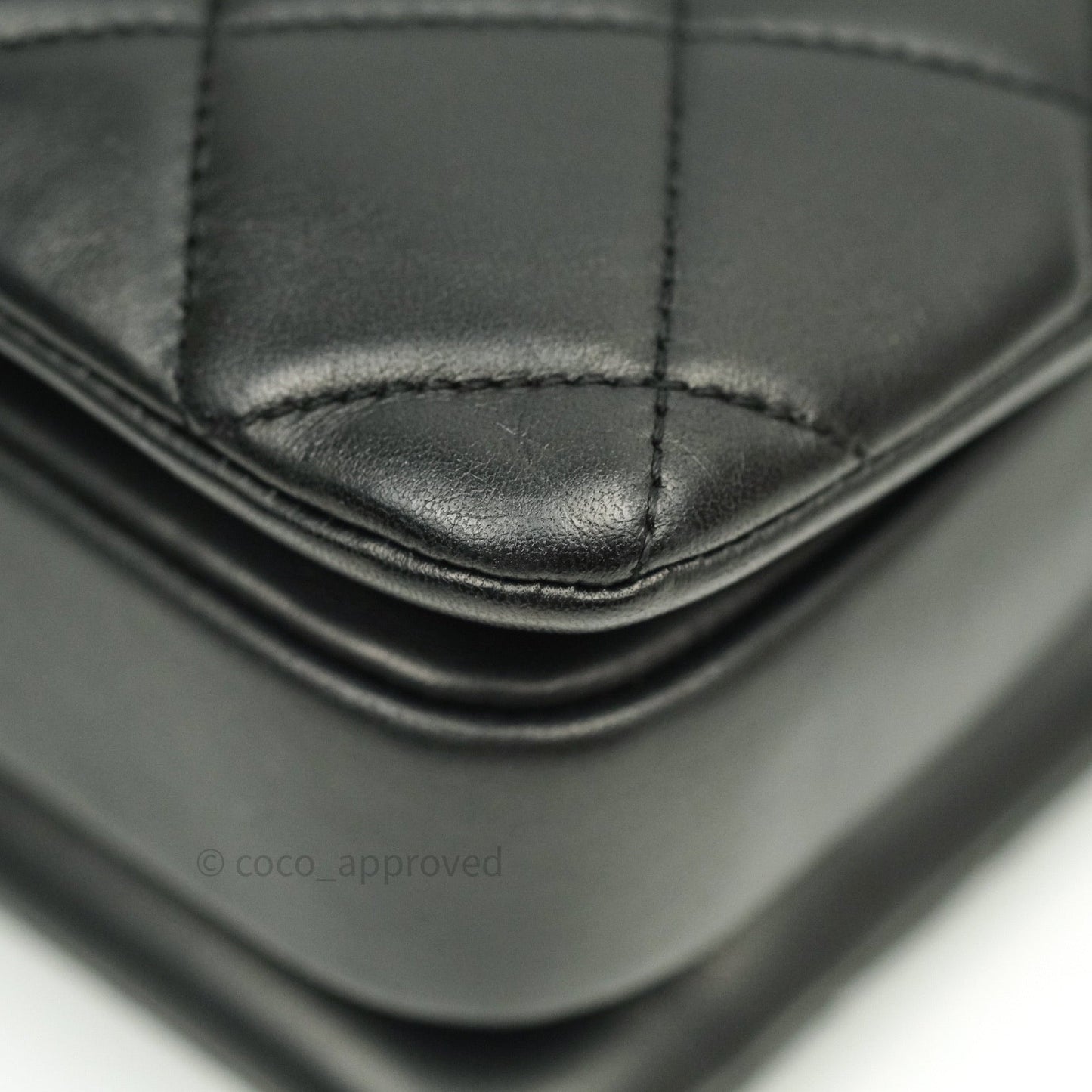 Chanel Trendy CC Small Black Lambskin Gold Hardware