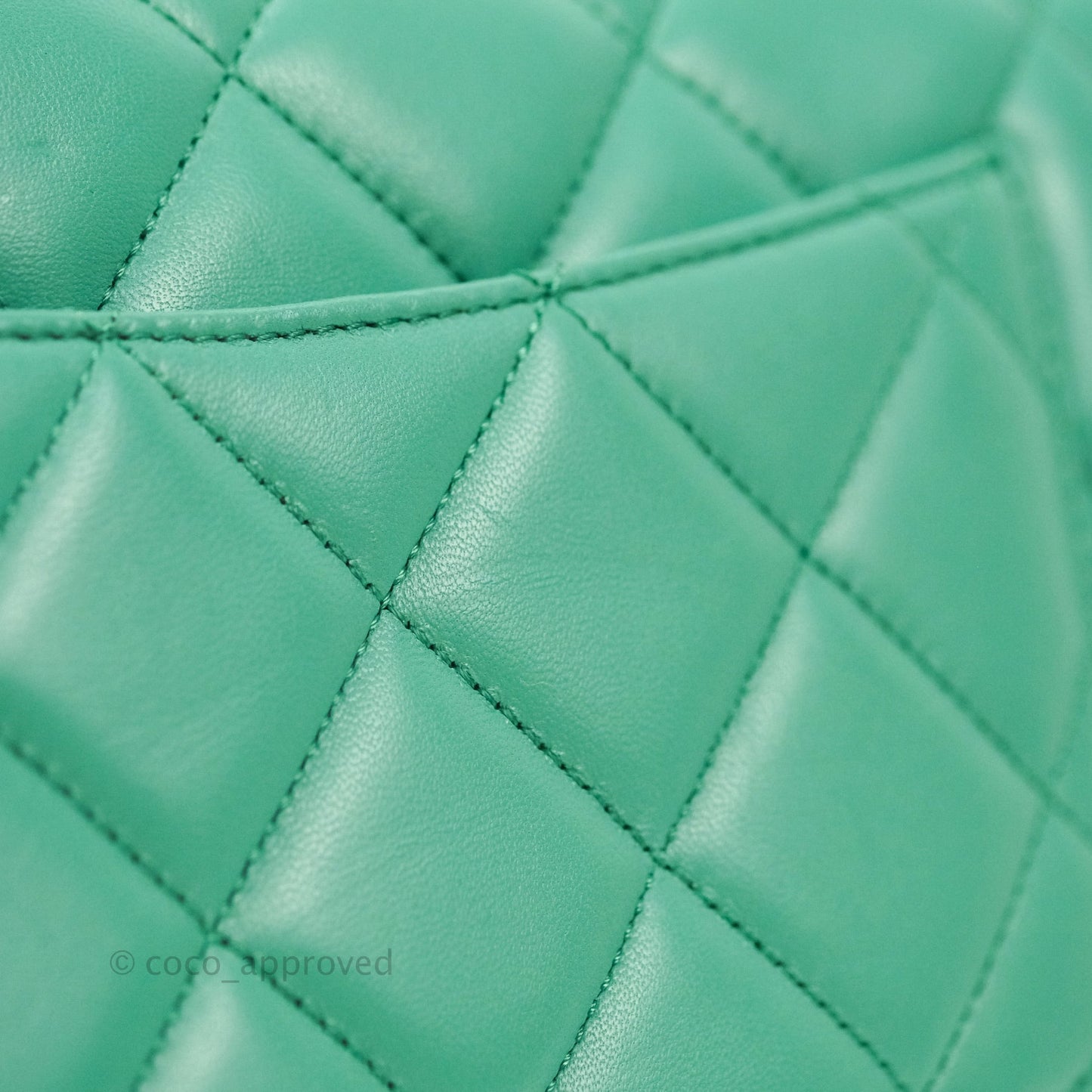 Chanel Trendy CC Small Mint Green Lambskin Gold Hardware