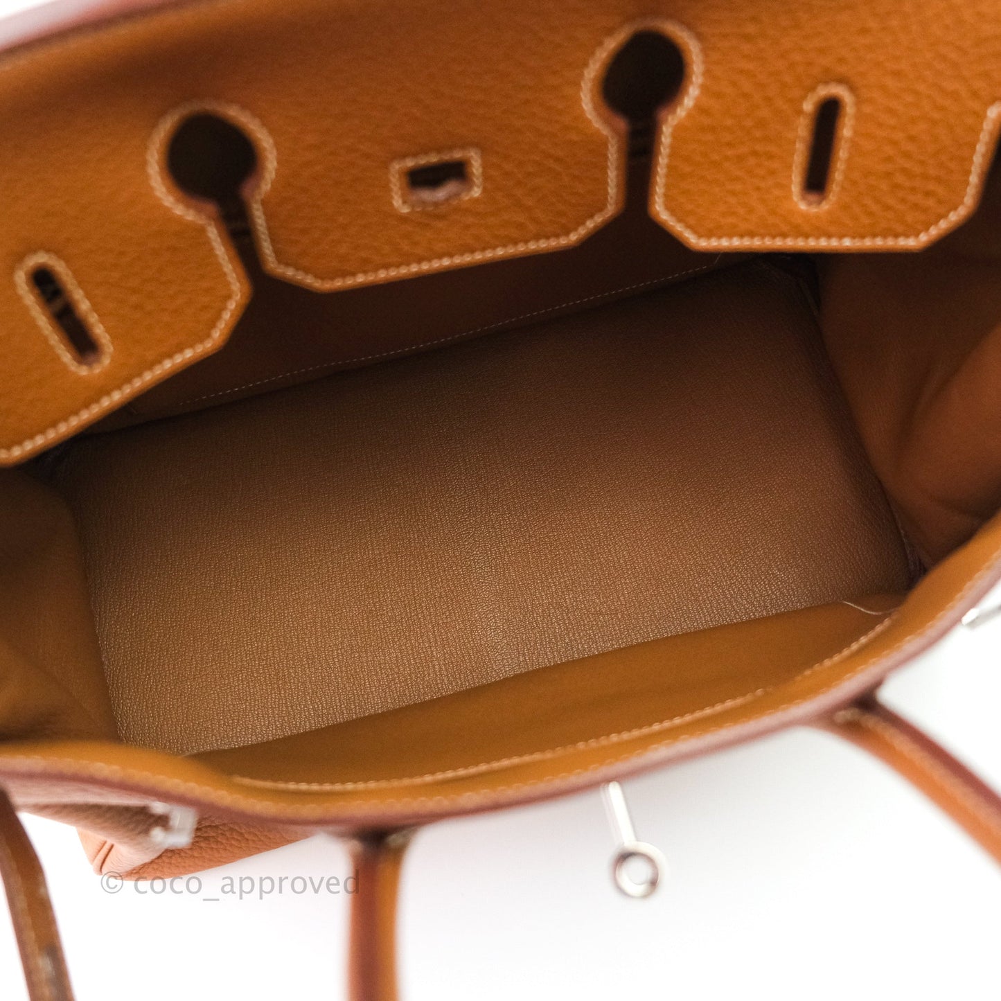 Hermès Birkin 35 Gold Togo Palladium Hardware