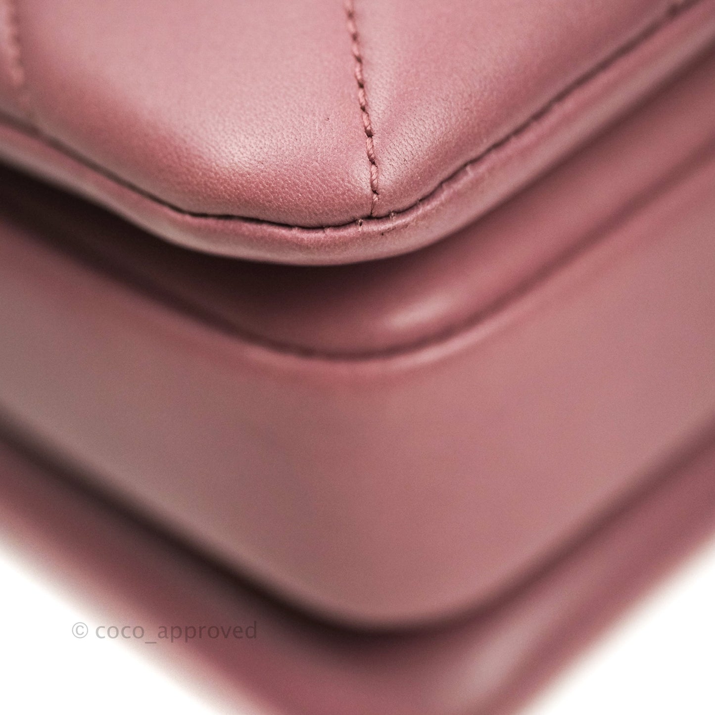Chanel Trendy CC Small Mauve Pink Lambskin Ruthenium Hardware