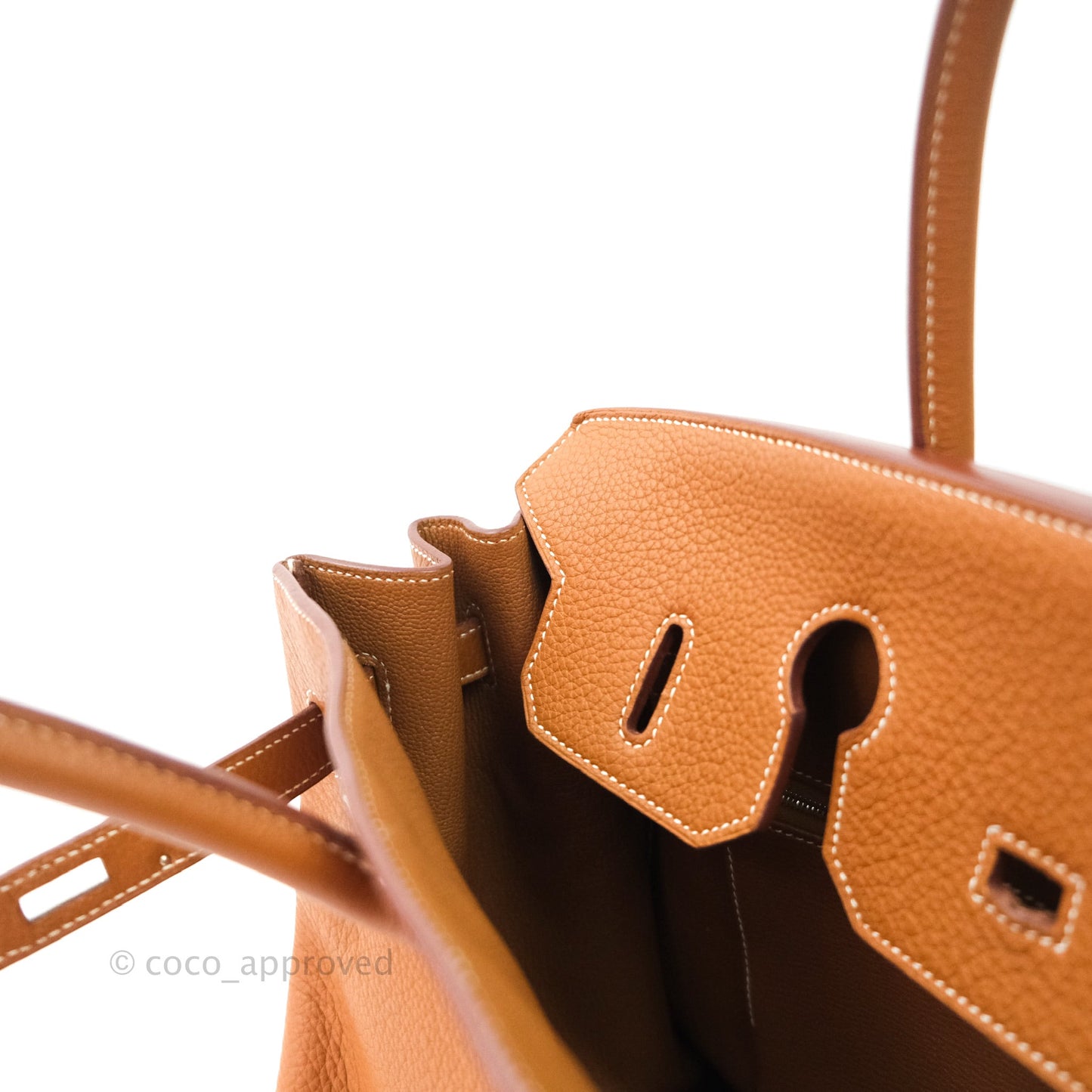 Hermès Birkin 35 Gold Togo Palladium Hardware