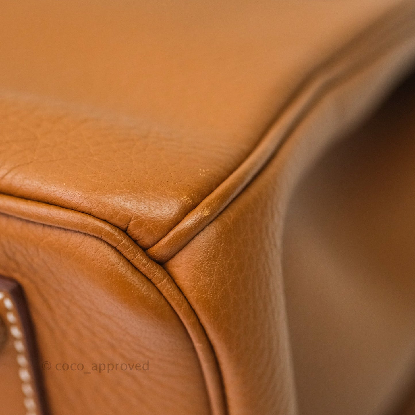 Hermès Birkin 35 Gold Togo Palladium Hardware
