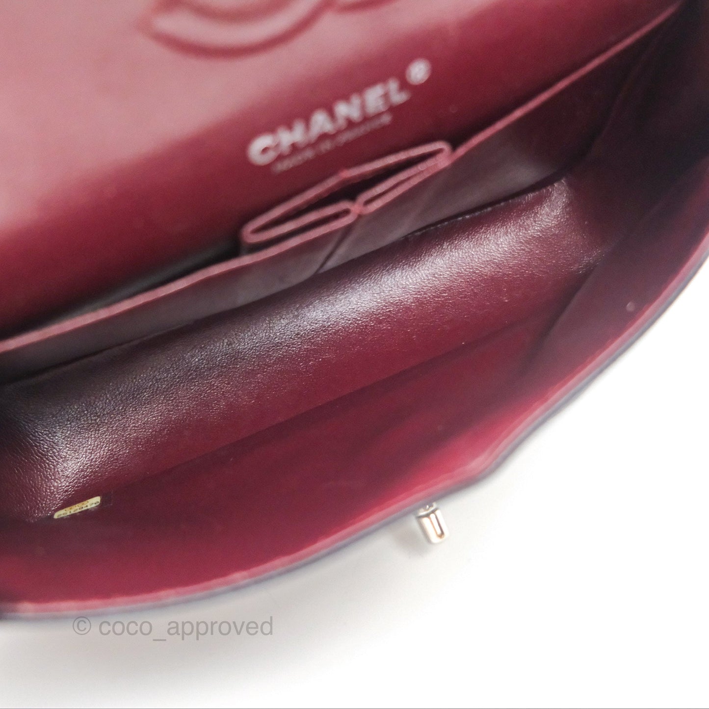 Chanel Small Classic Flap Quilted Black Caviar Silver Hardware