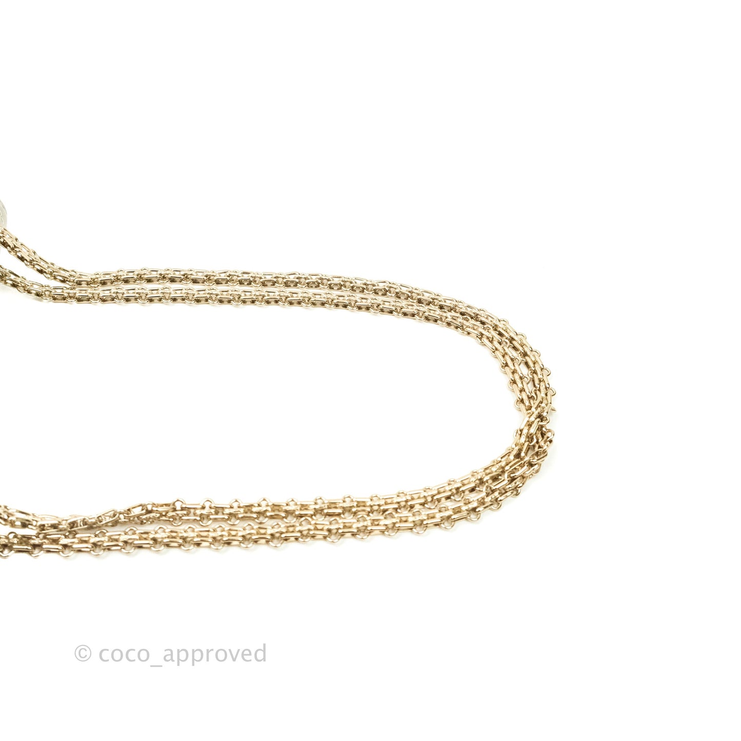 Chanel Mini Reissue 224 Metallic Light Gold Aged Calfskin Gold Hardware