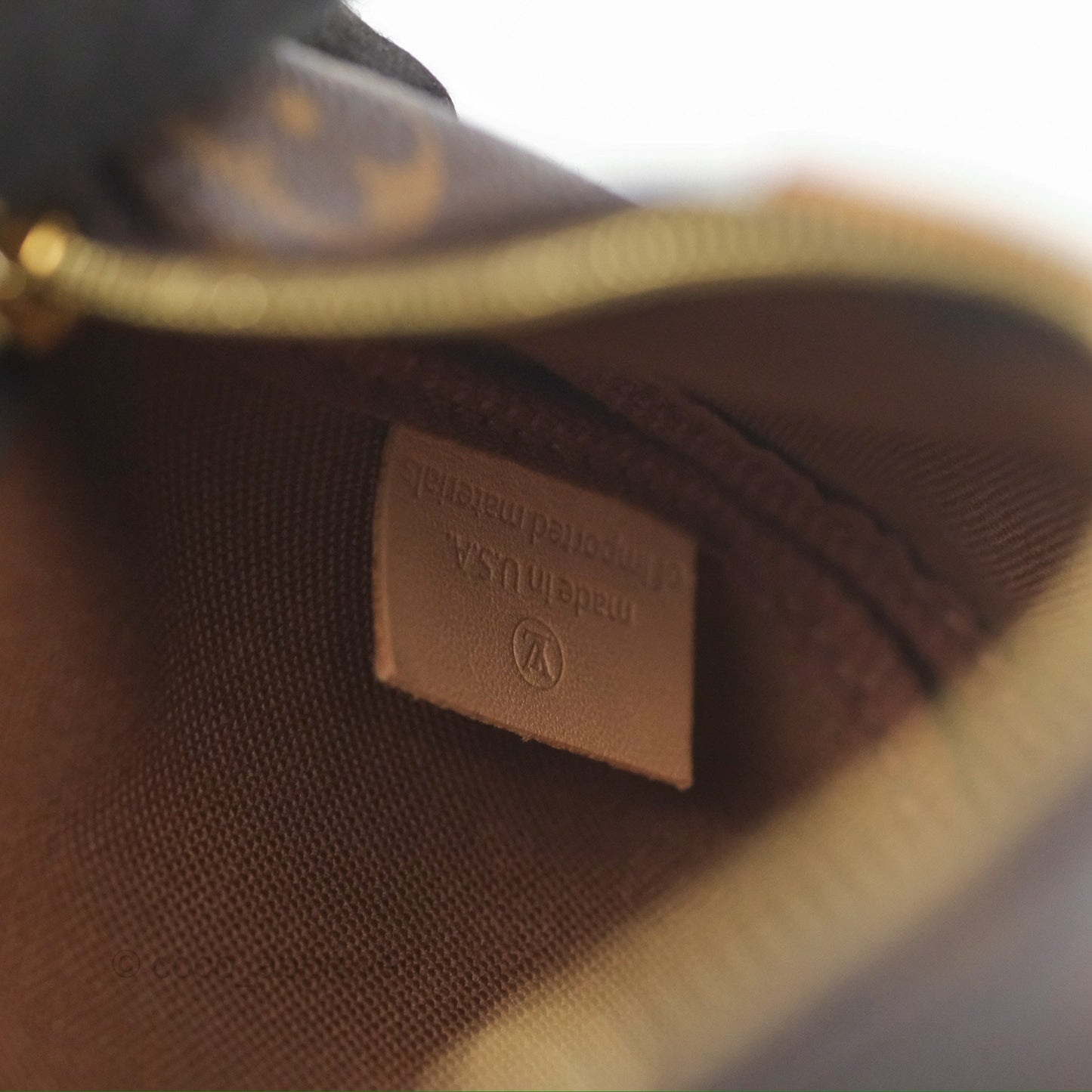 Louis Vuitton Multi Pochette Accessories Khaki Monogram Canvas
