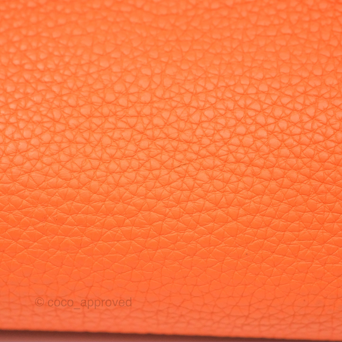 Hermès Double Sens Tote 36 Gold/ Orange Clemence
