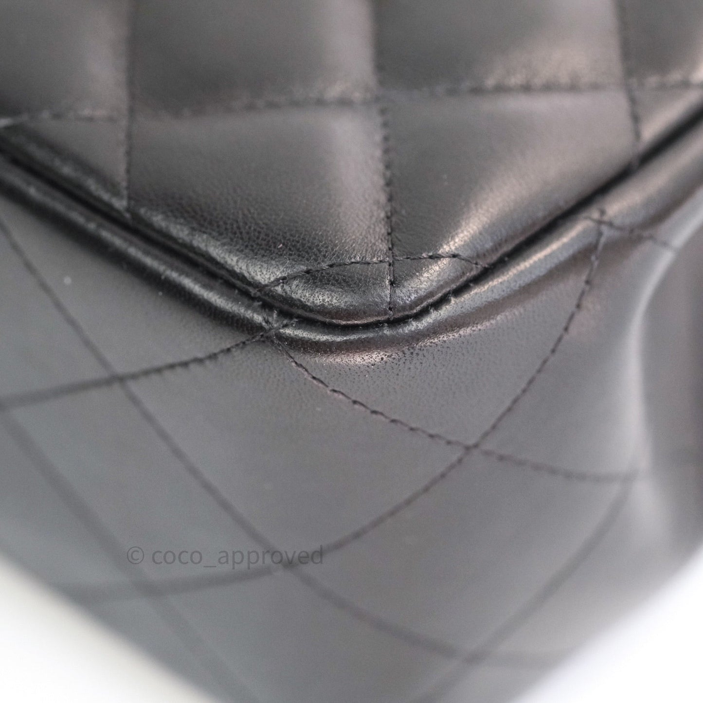 Chanel Jumbo Double Flap So Black Lambskin Black Hardware⁣⁣