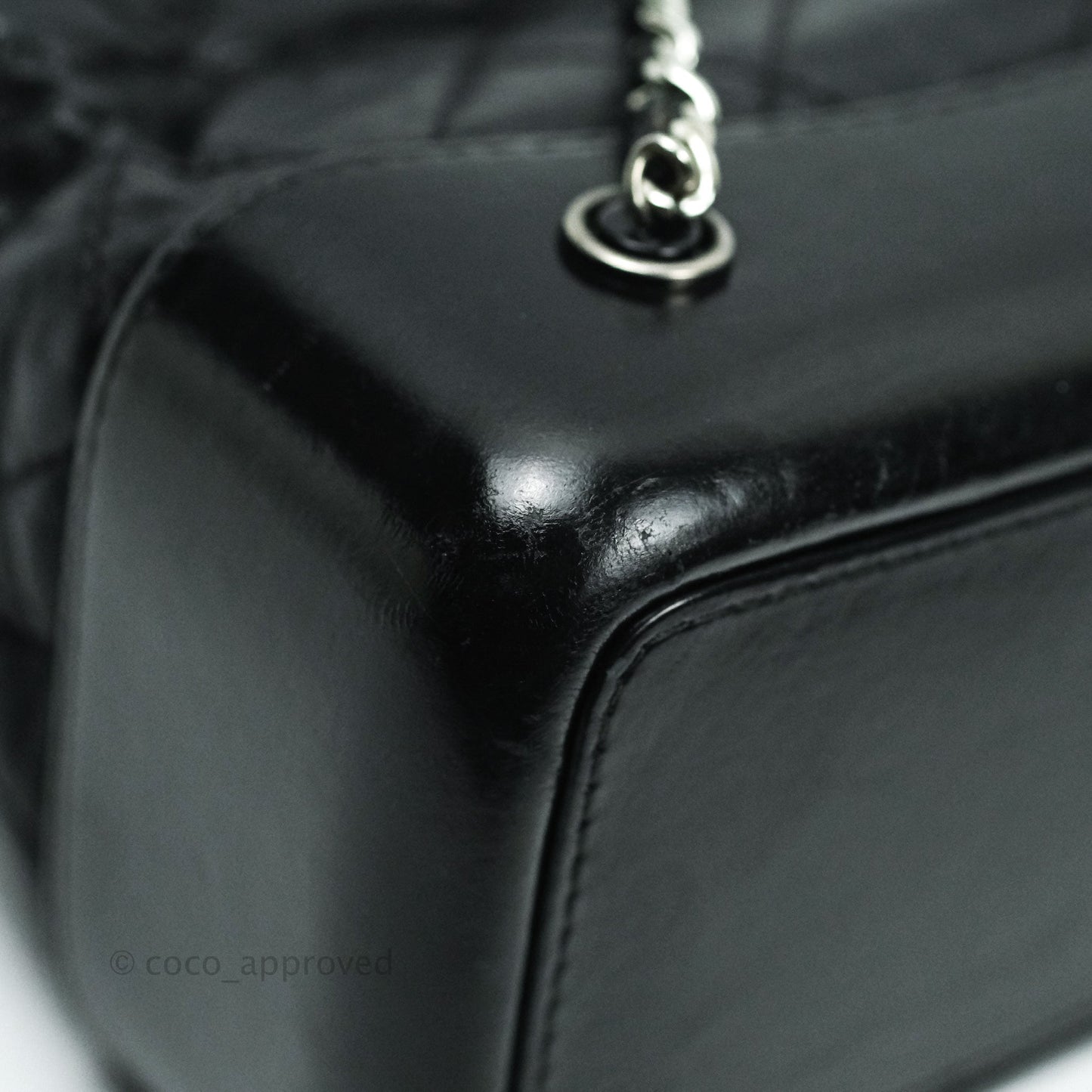 Chanel Gabrielle Backpack Black Aged Calfskin Small Black