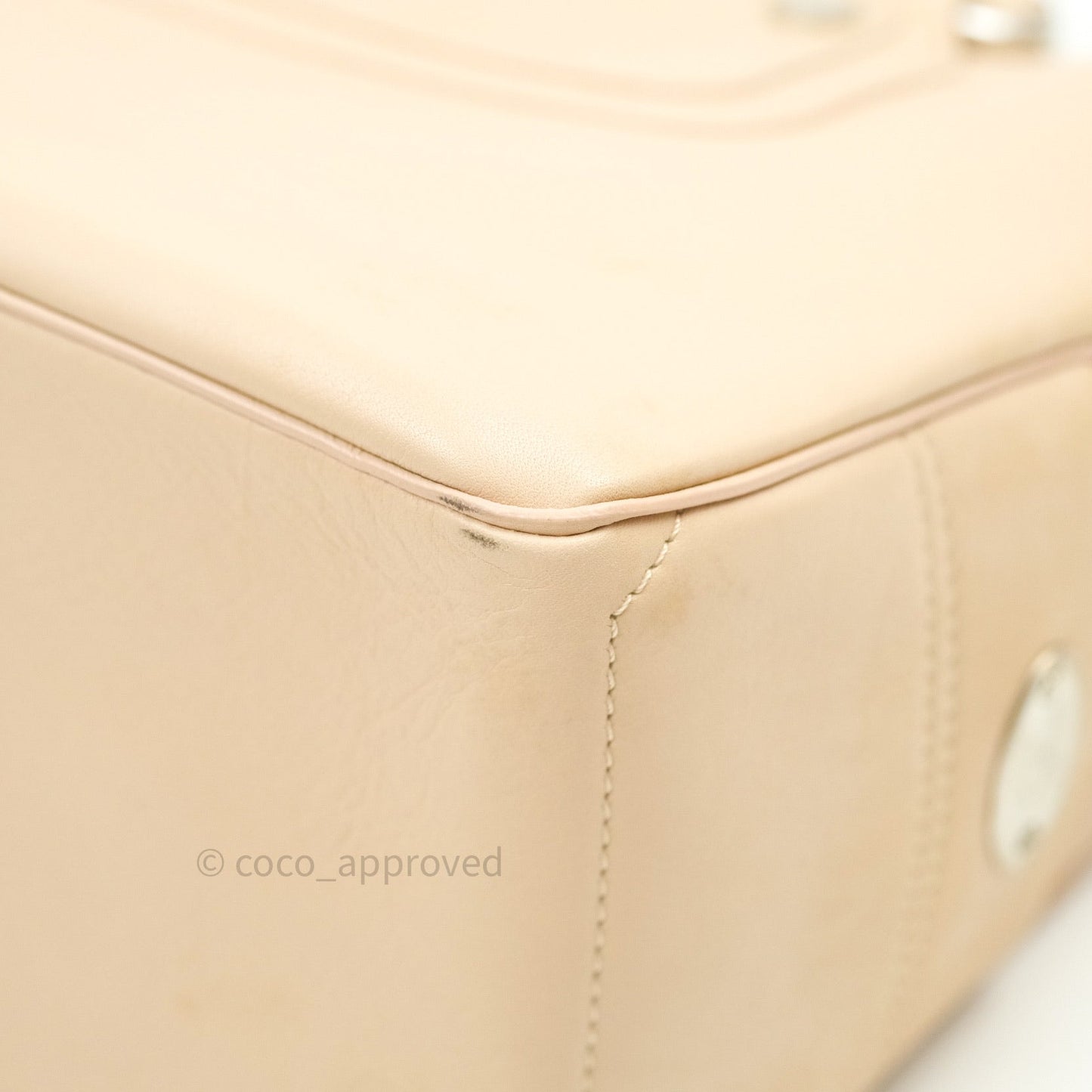Céline Cream Boogie Handbag Vintage