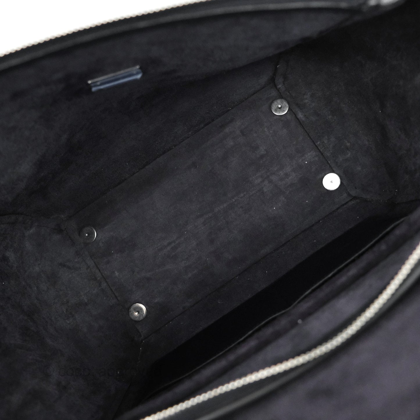 Celine Mini Belt Bag Dark Navy Grained Calfskin Silver Hardware