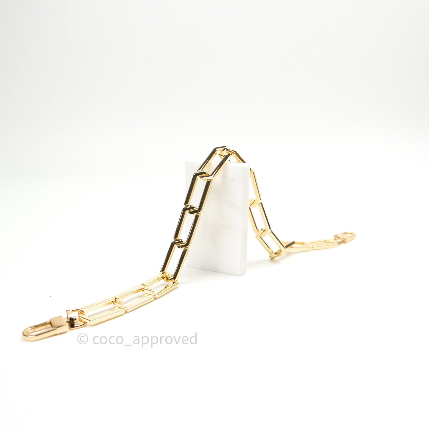 CK Thin Flat Chain (Gold)