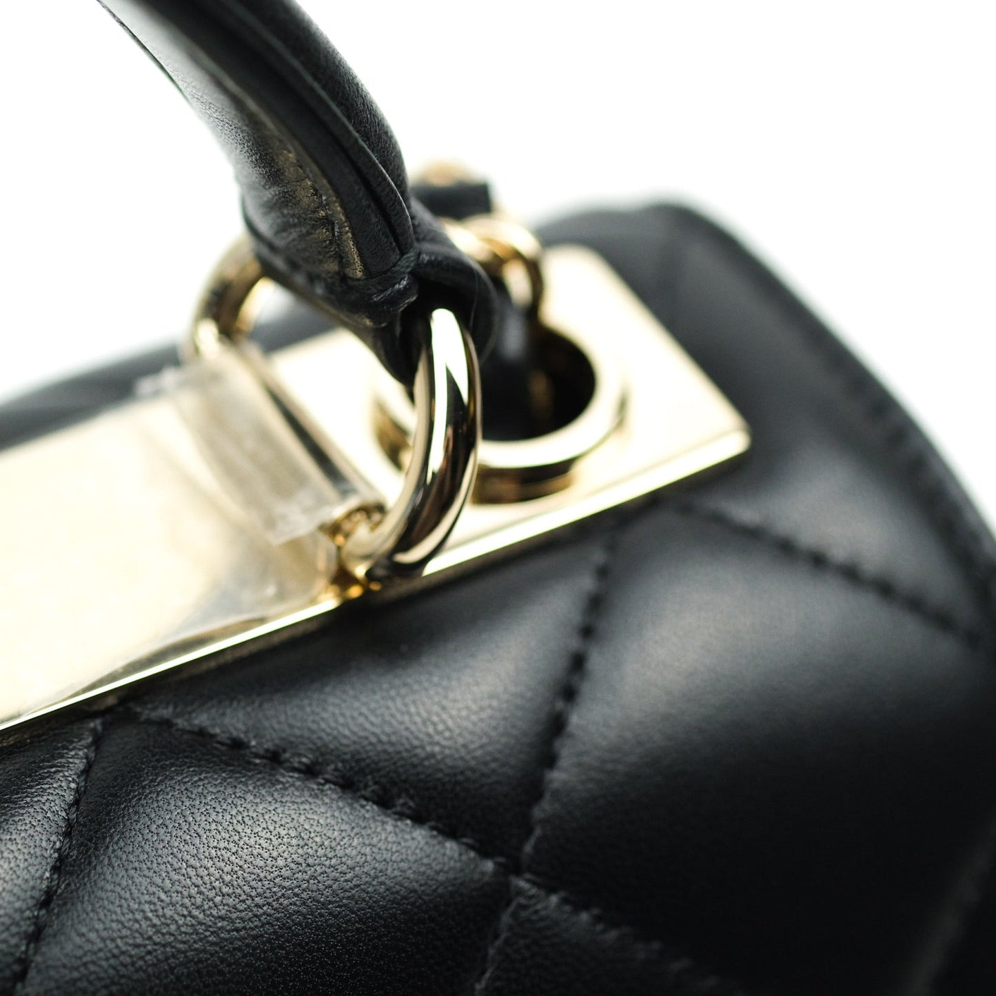 Chanel Trendy CC Small Black Lambskin Gold Hardware
