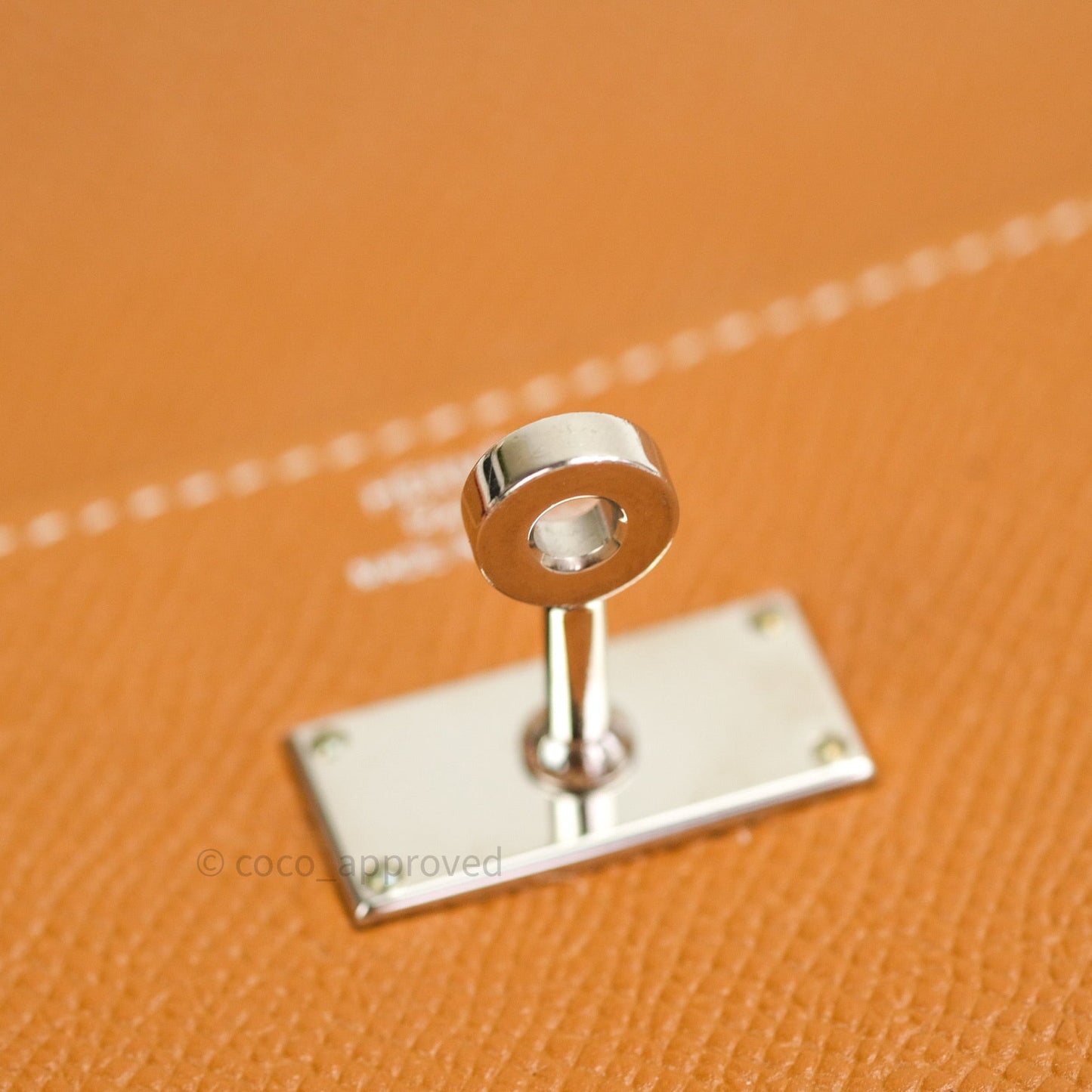 Hermès Epsom Kelly Wallet Gold Palladium Hardware
