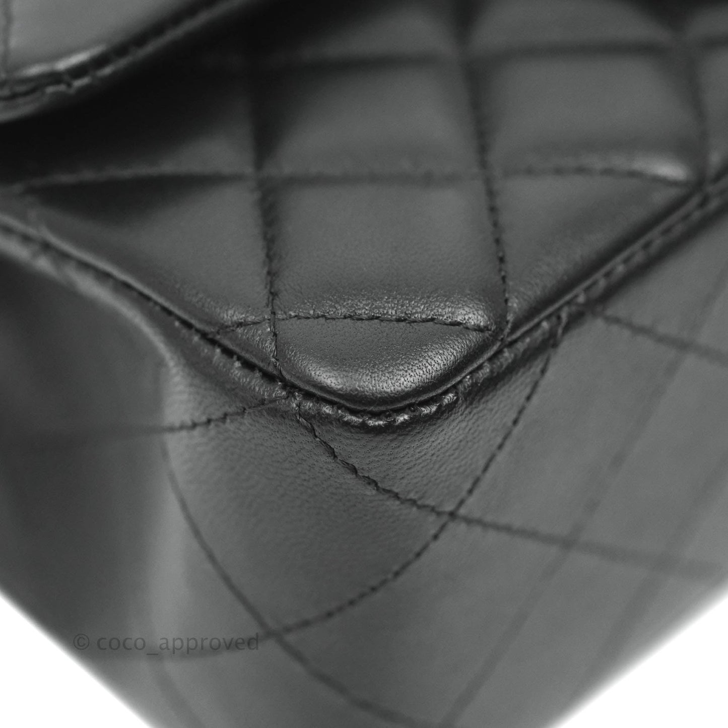 Chanel Quilted Mini Rectangular So Black Lambskin