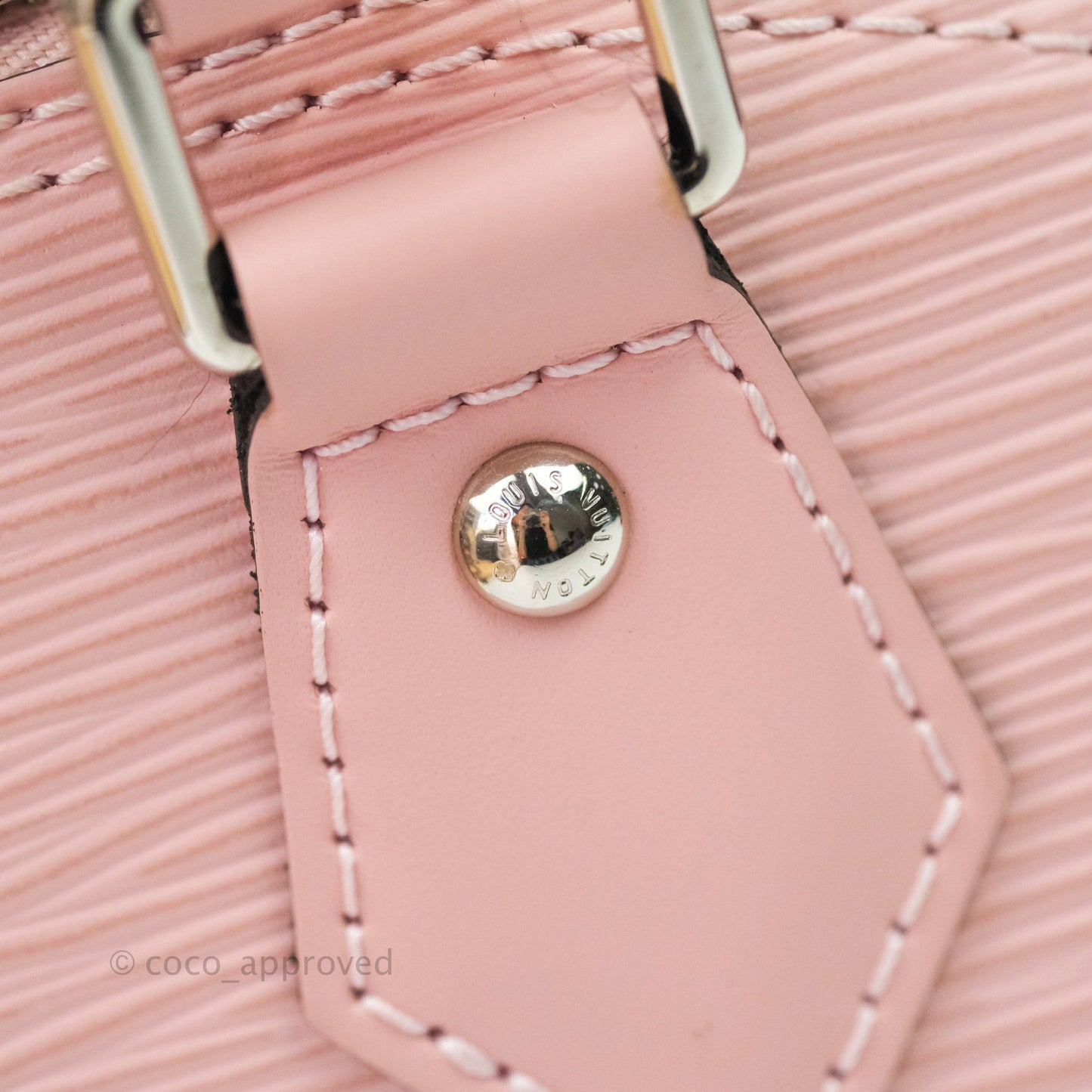 Louis Vuitton Epi Alma BB Pink