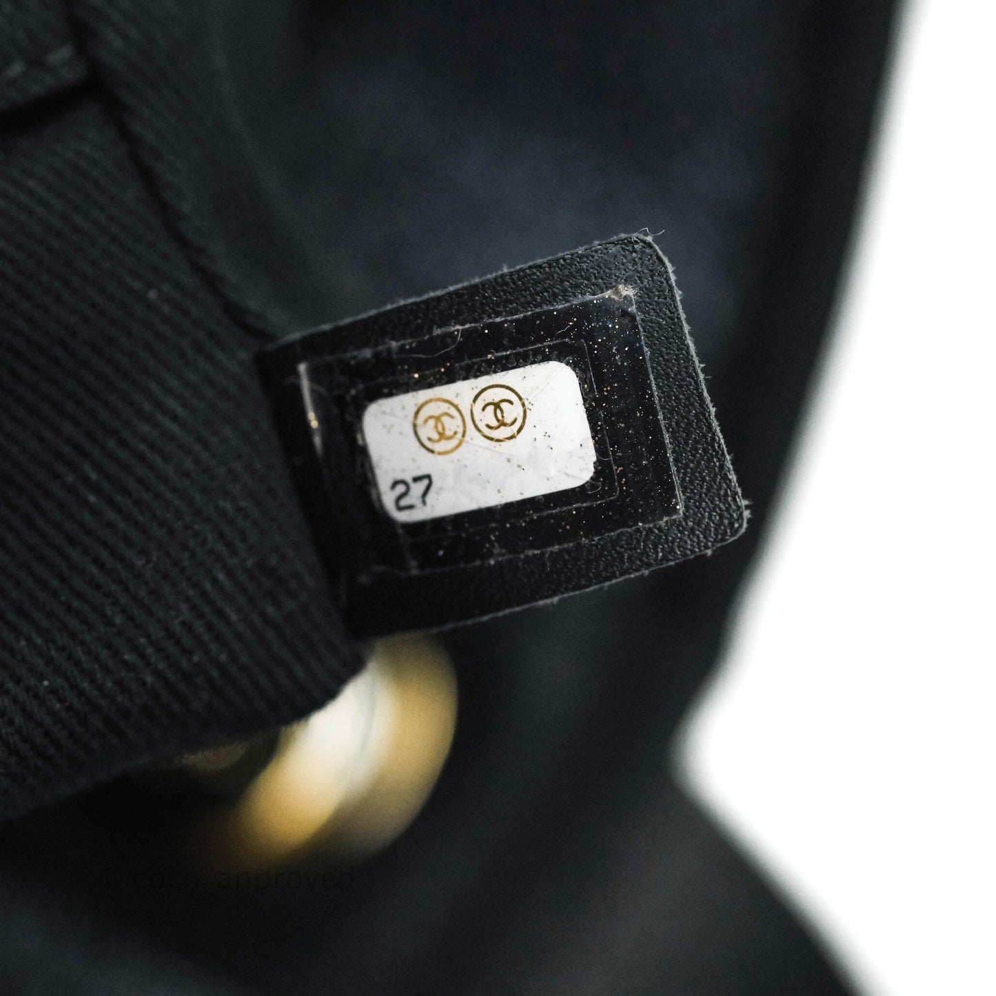 Chanel Large Deauville Charcoal Grey Canvas