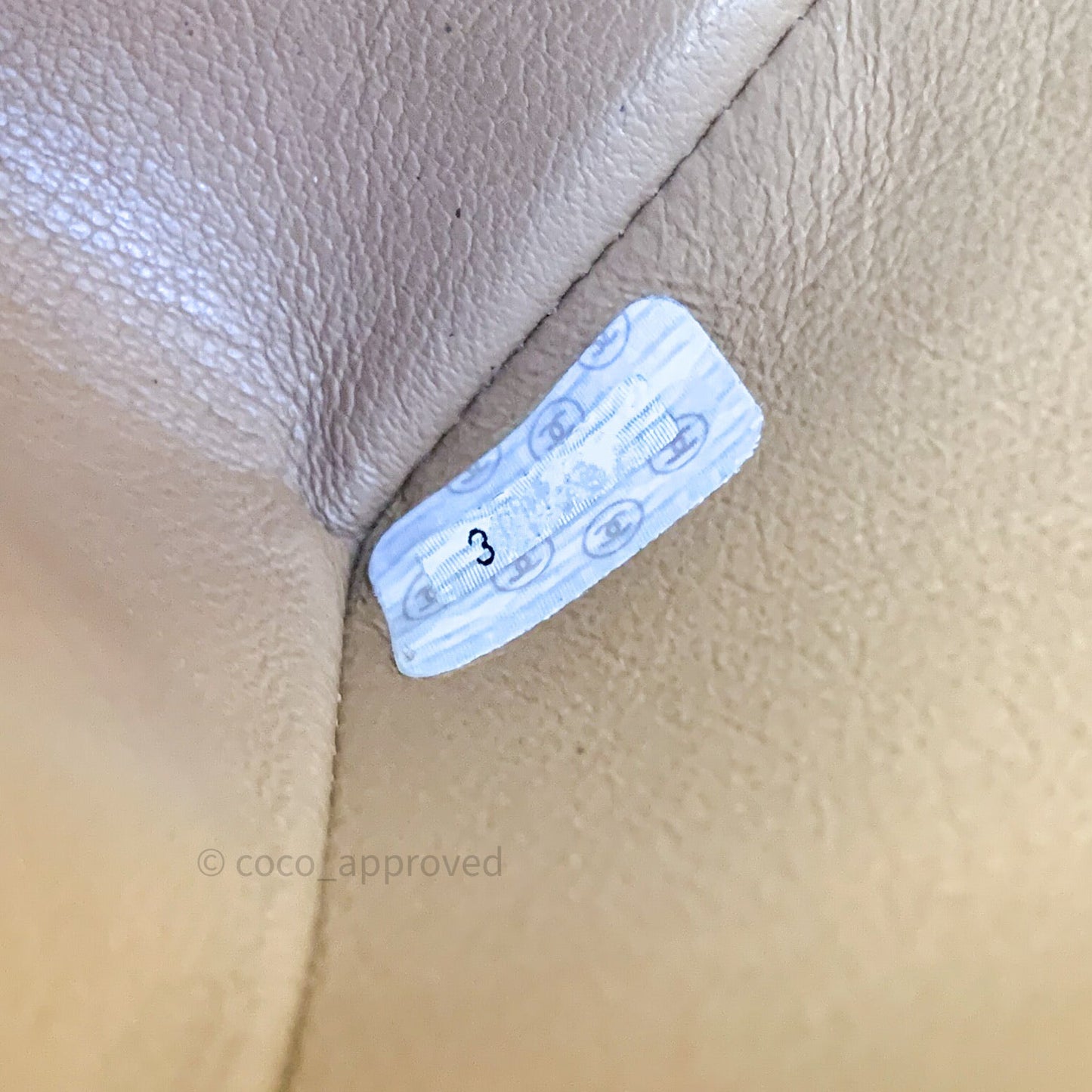 Chanel Classic Vintage Small S/M Flap Beige Lambskin 24K Gold Hardware