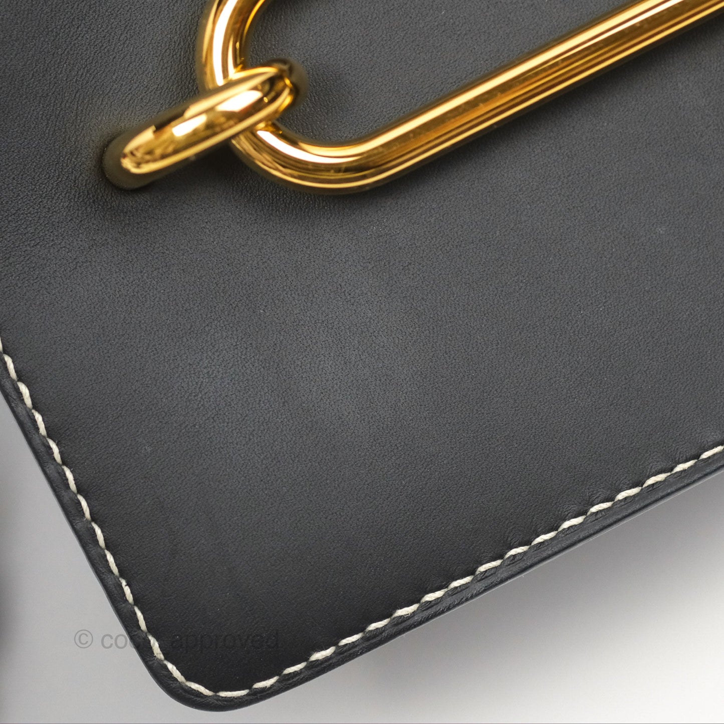 Hermès Roulis 23 Noir 89 Sombrero Gold Hardware
