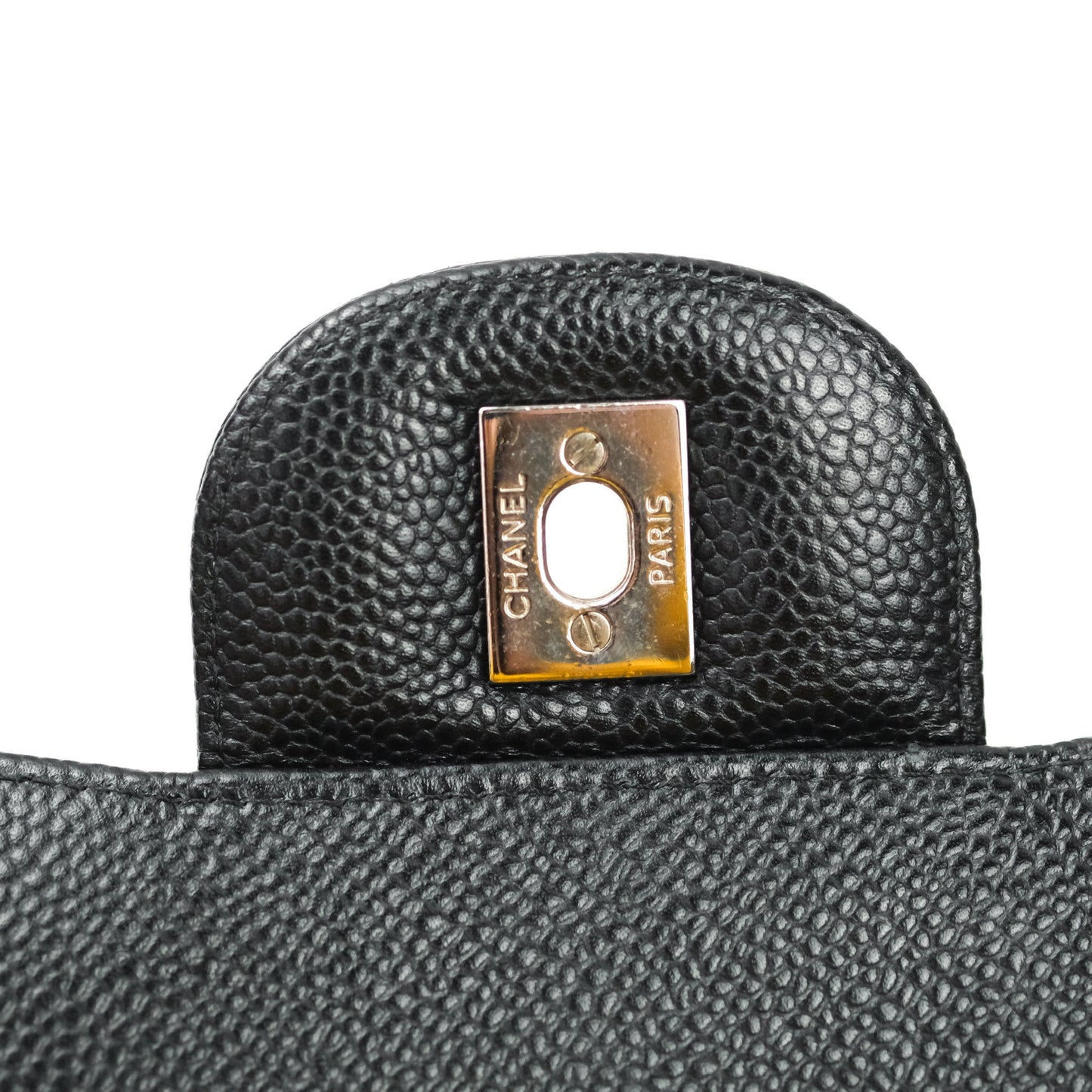 Chanel Jumbo Double Flap Black Caviar Silver Hardware⁣⁣