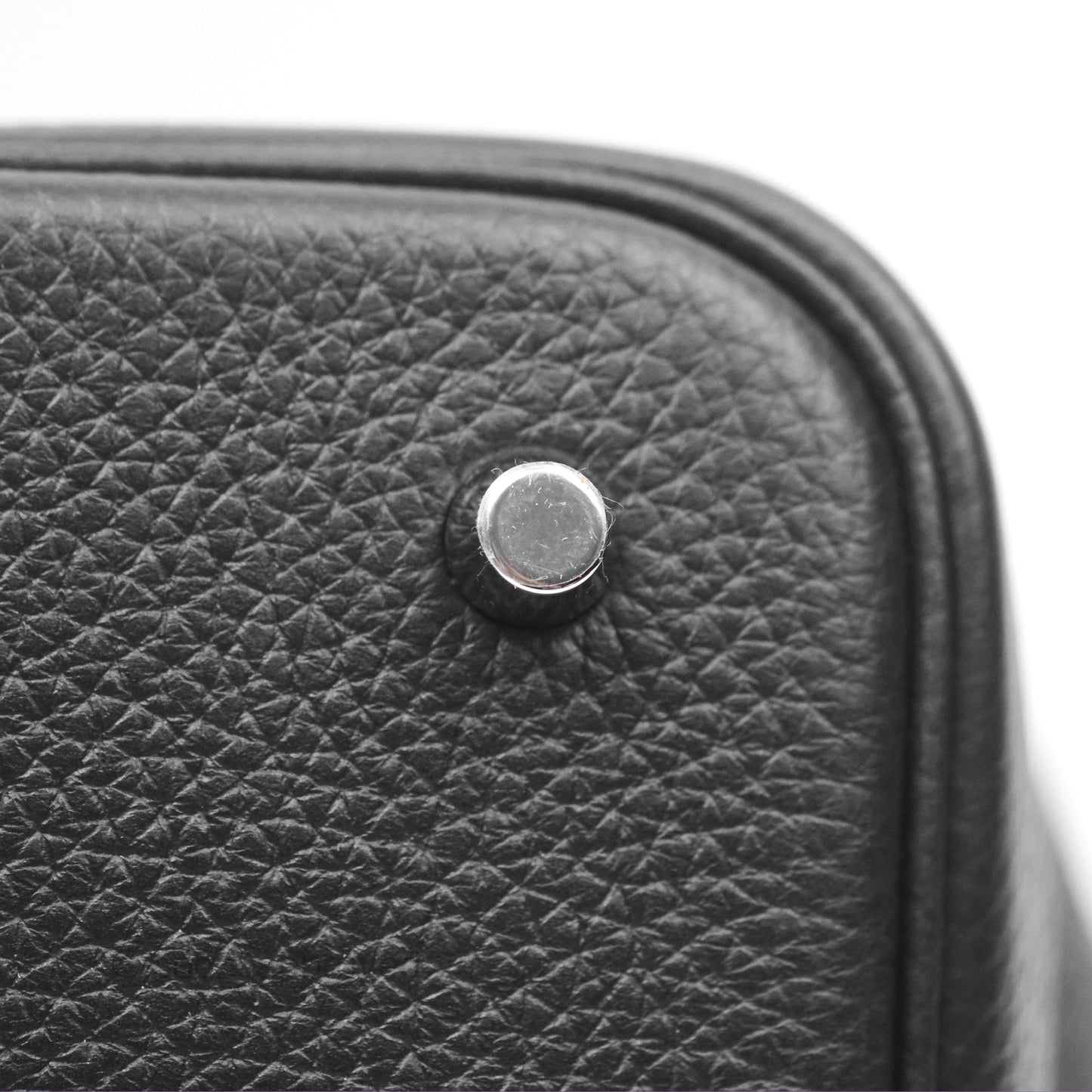 Hermès Picotin 22 Black Noir 89 Clemence Palladium Hardware