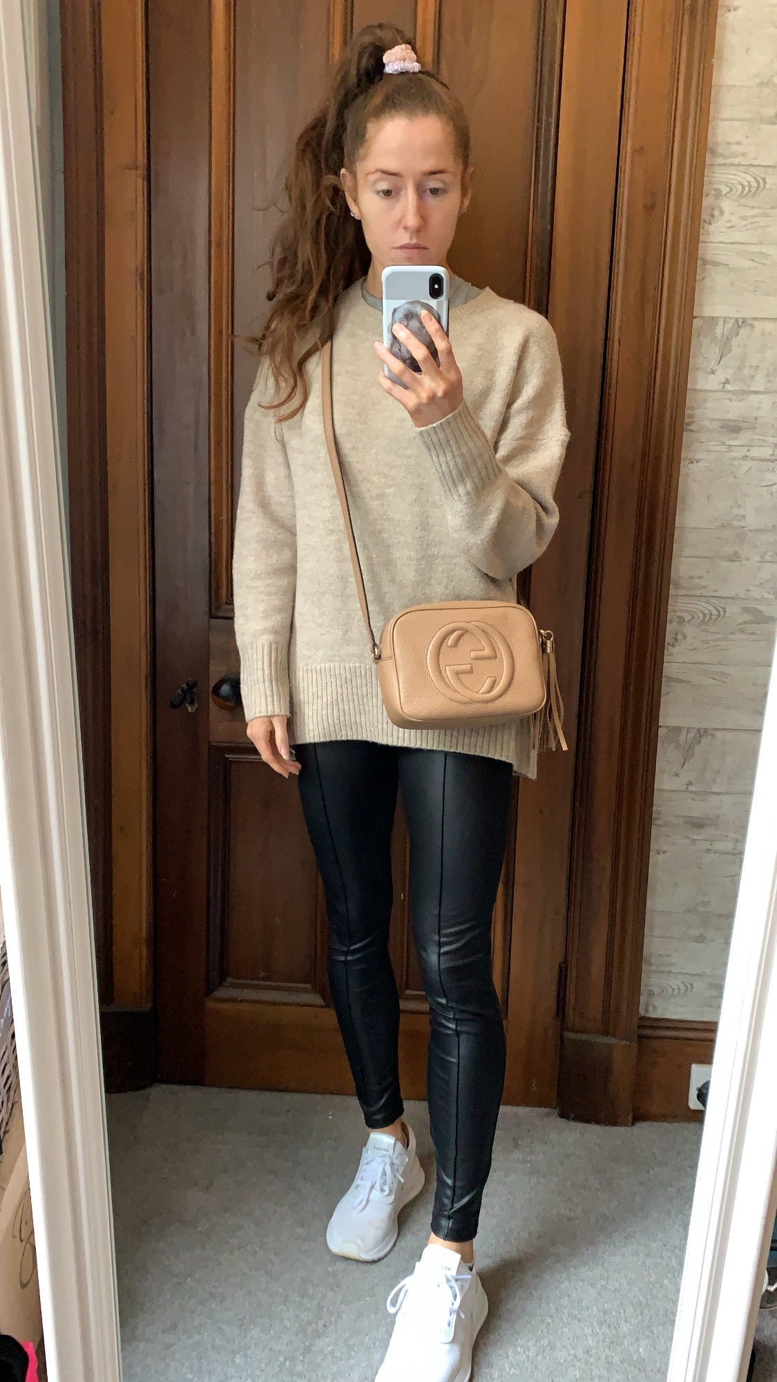 Luxury Gucci Rose Beige Soho Disco ( 1050)