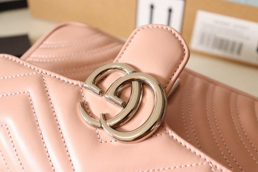 Luxury Gucci GG Marmont Shoulder Bag