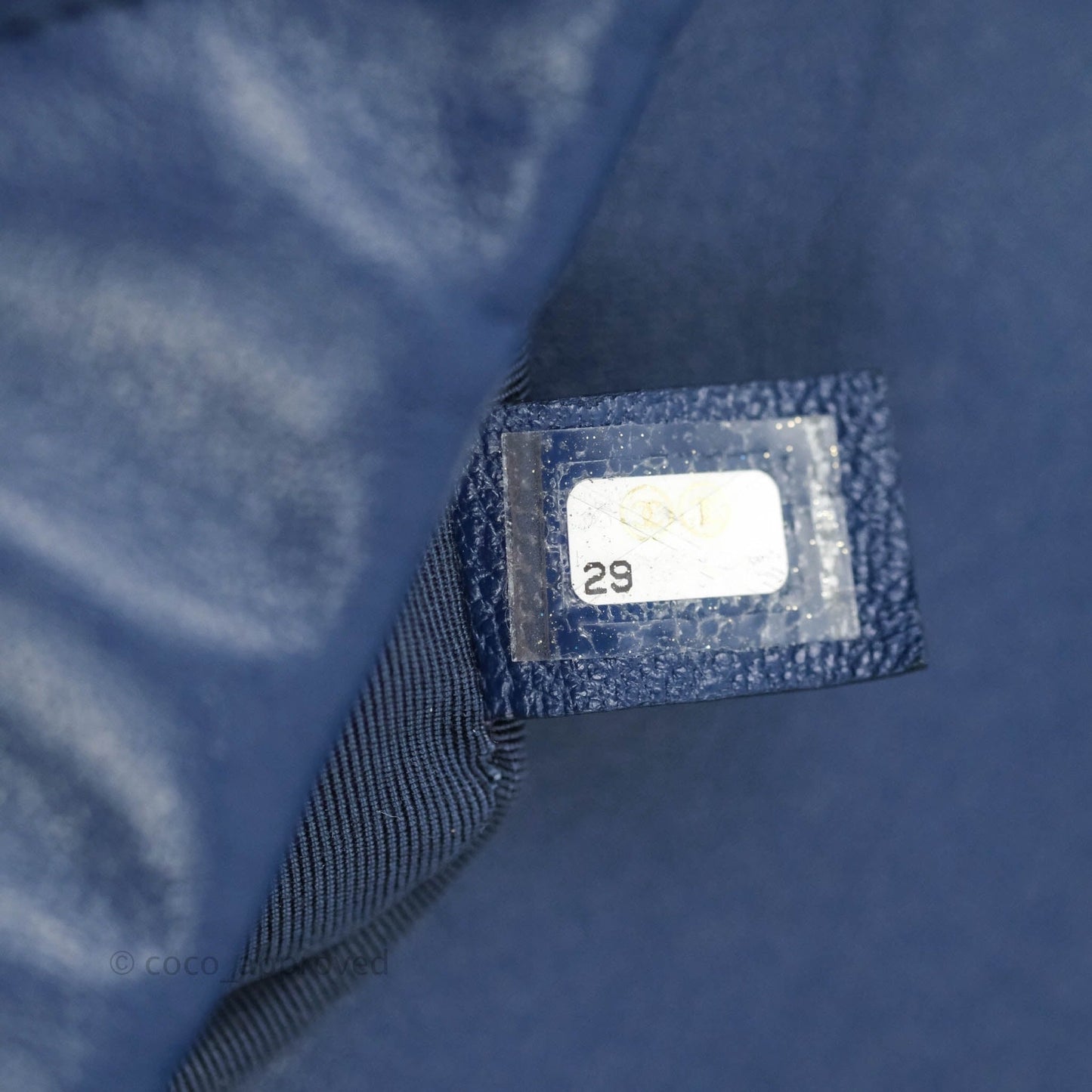 Chanel 19 Medium Blue Mixed Hardware Goatskin
