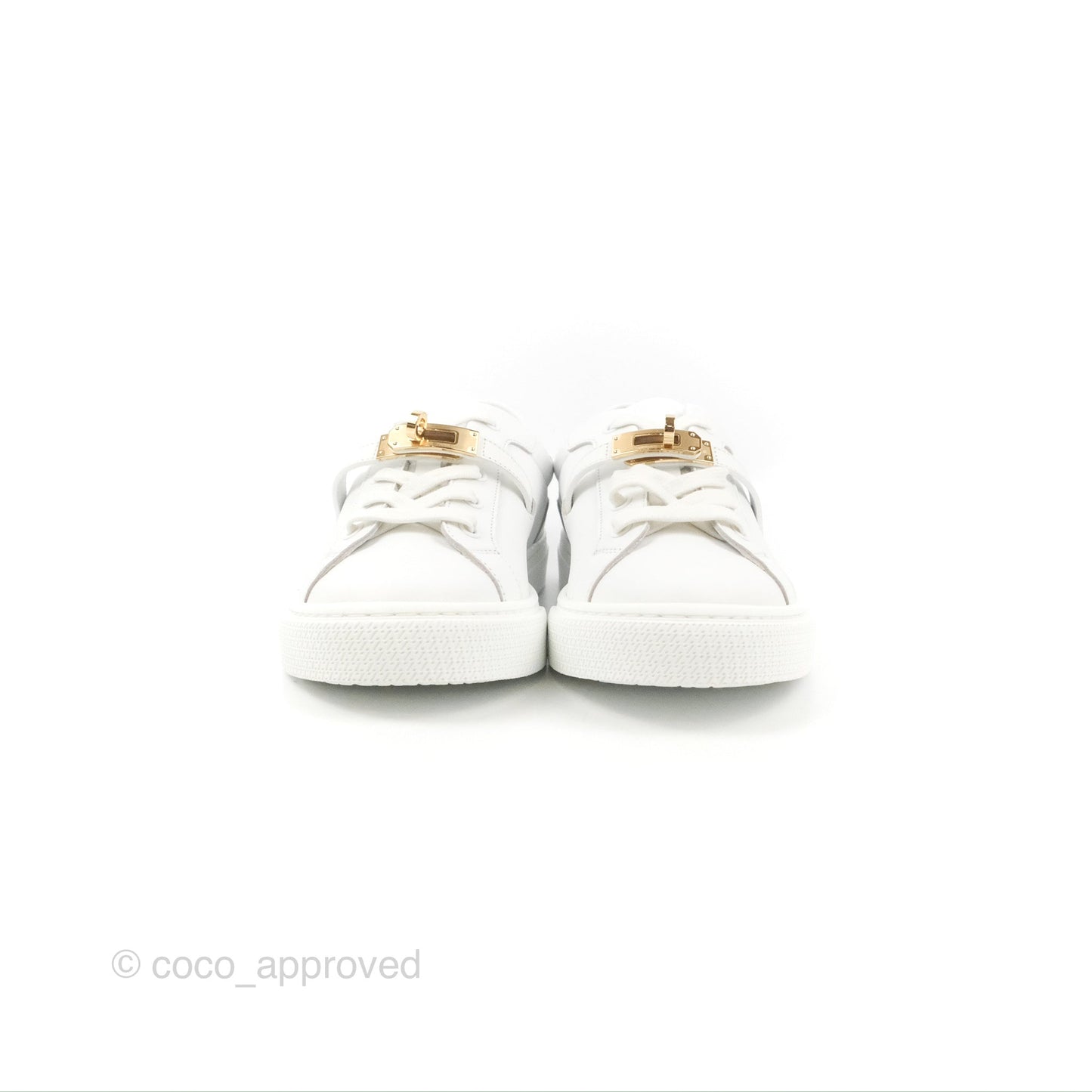 Hermès Day Sneakers White Size 38