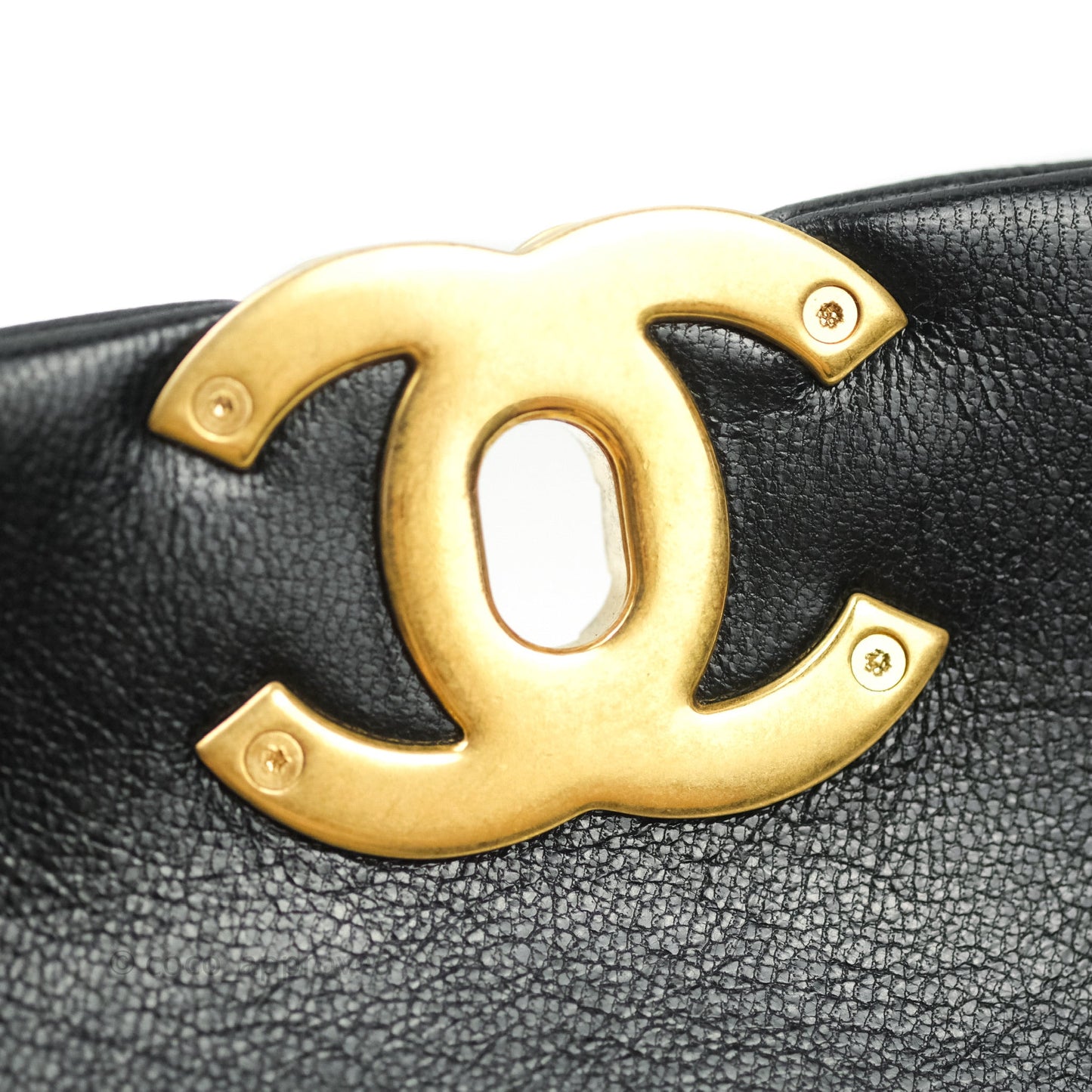 Chanel 19 Small Black Goatskin Mixed Hardware