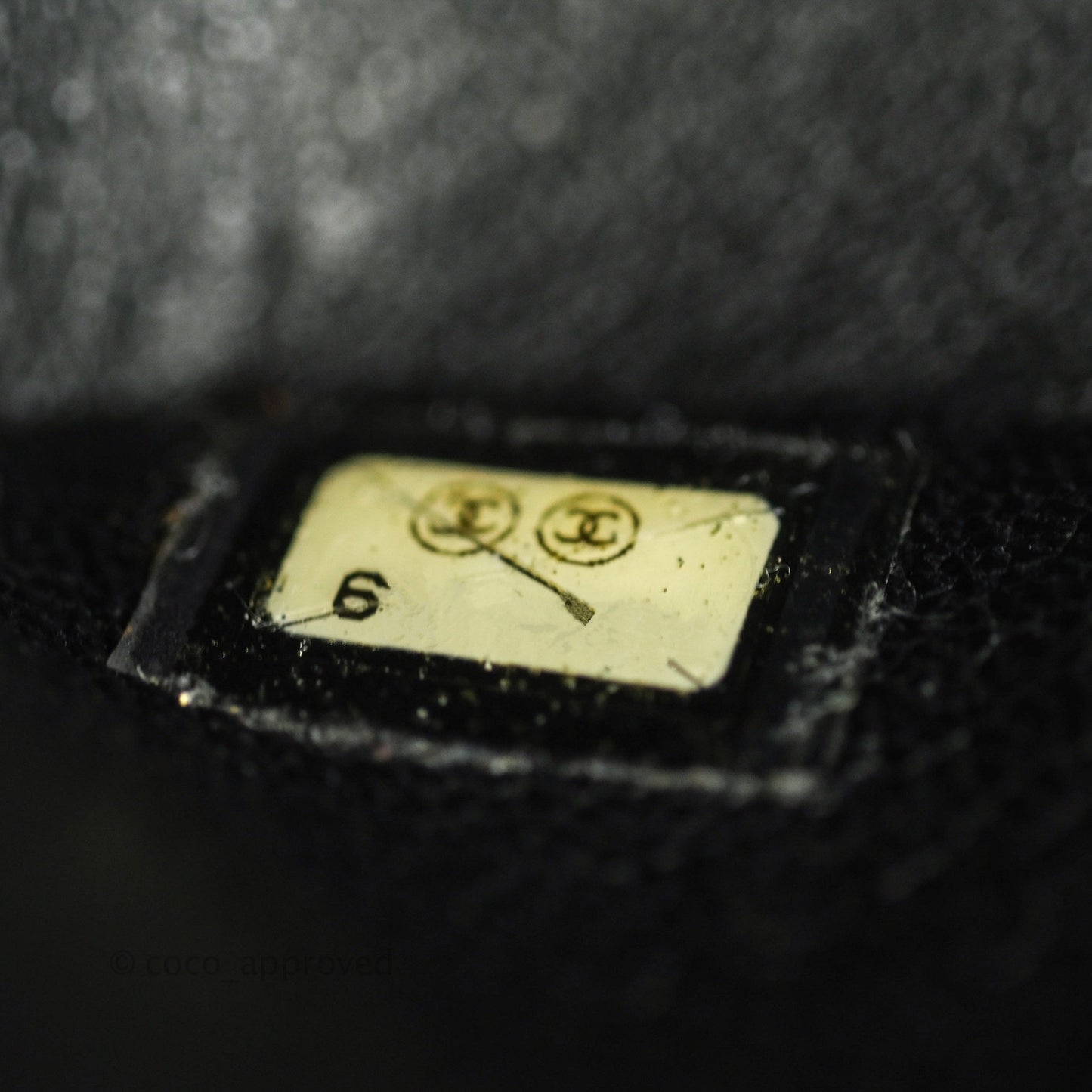 Chanel Classic Vintage Jumbo Single Flap Black Caviar 24K Gold Hardware