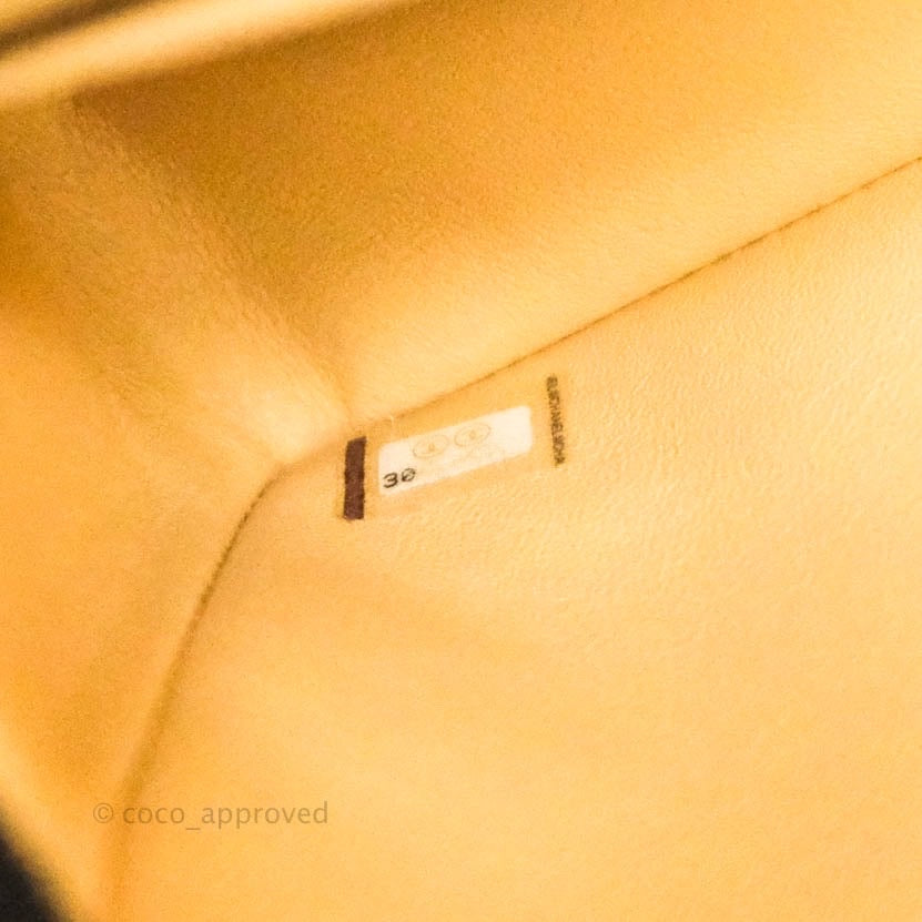 Chanel Classic Small S/M Flap Beige Caviar Silver Hardware