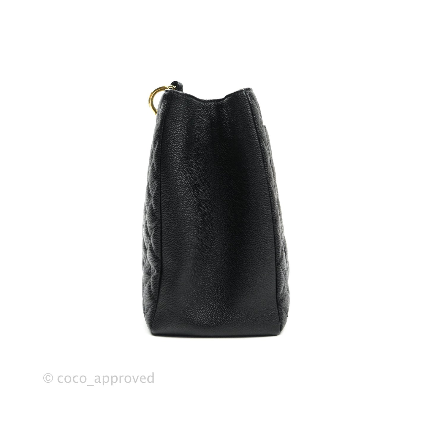 Chanel XL Grand Shopping Tote GST Black Caviar Gold Hardware