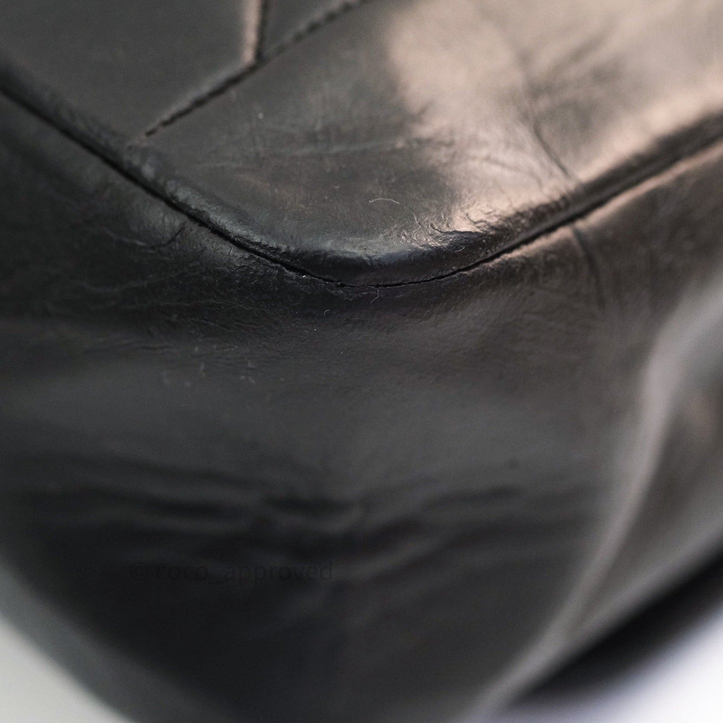 Chanel Black Quilted Lambskin Medium Vintage Classic Diana Flap Bag