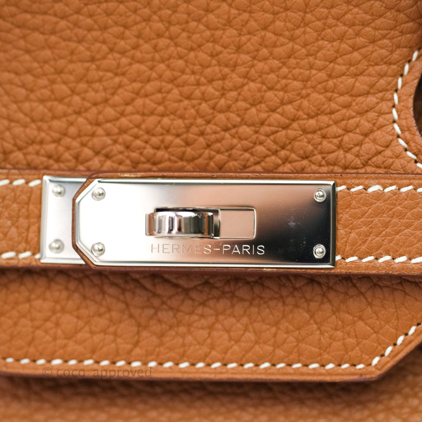 Hermès Birkin 35 Gold Togo Palladium Hardware