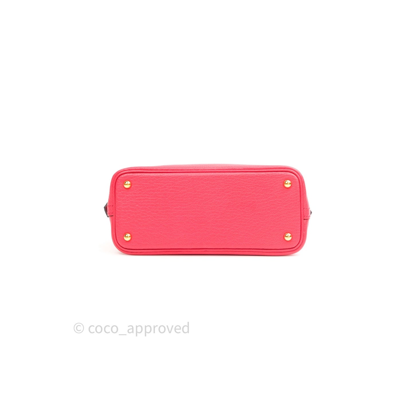Hermès Bolide Mini 1923 Chevre Mysore Bougainvillier