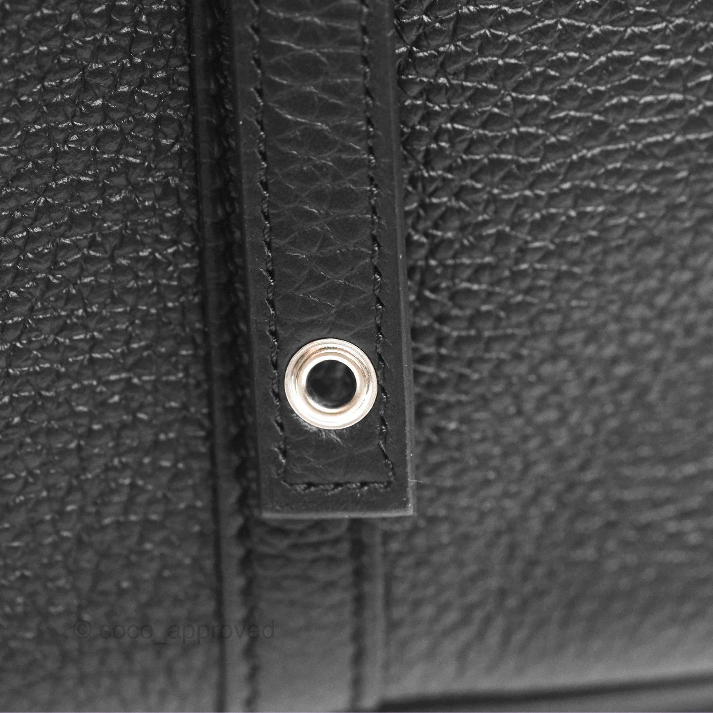 Hermès Picotin 22 Black Noir 89 Clemence Palladium Hardware