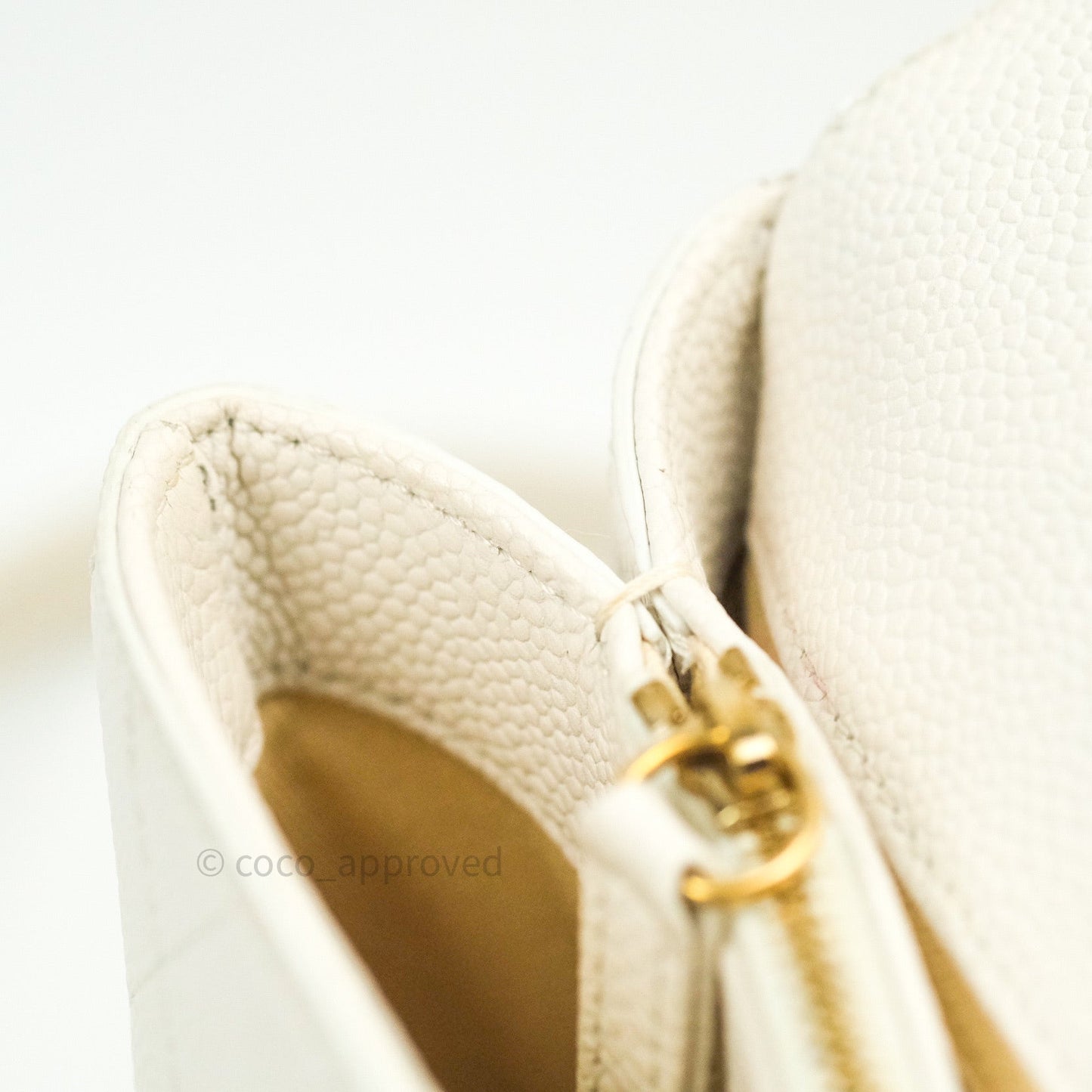 Chanel Chic Affinity Medium Grained Calfskin White Gold Hardware