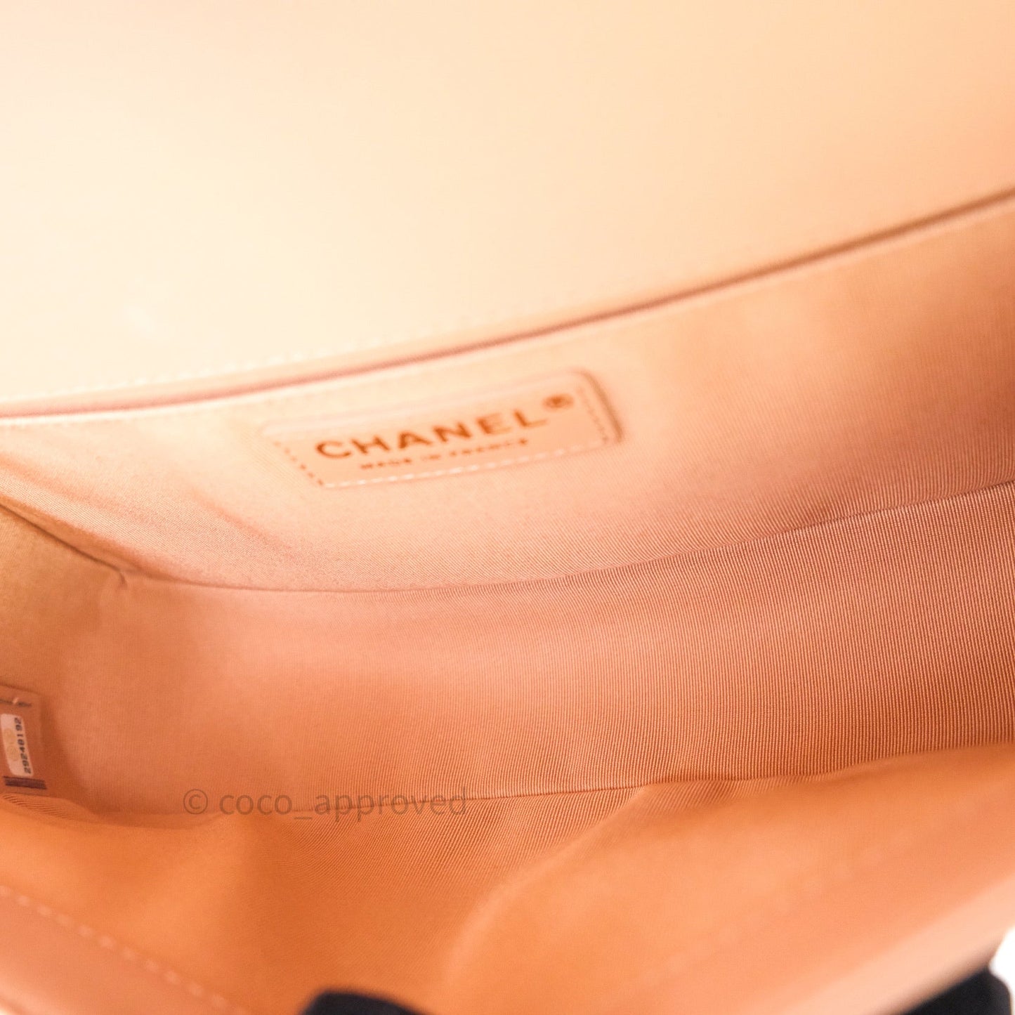 Chanel Boy Quilted Medium Dark Beige Calfskin Gold Hardware 20C