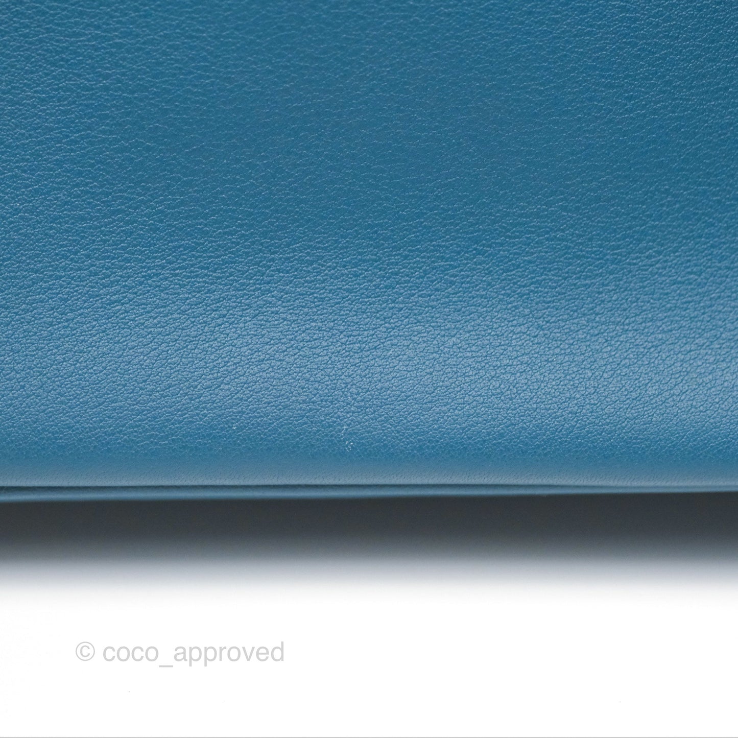 Hermes Birkin 25 Retourne Bleu Colvert Swift Gold Hardware