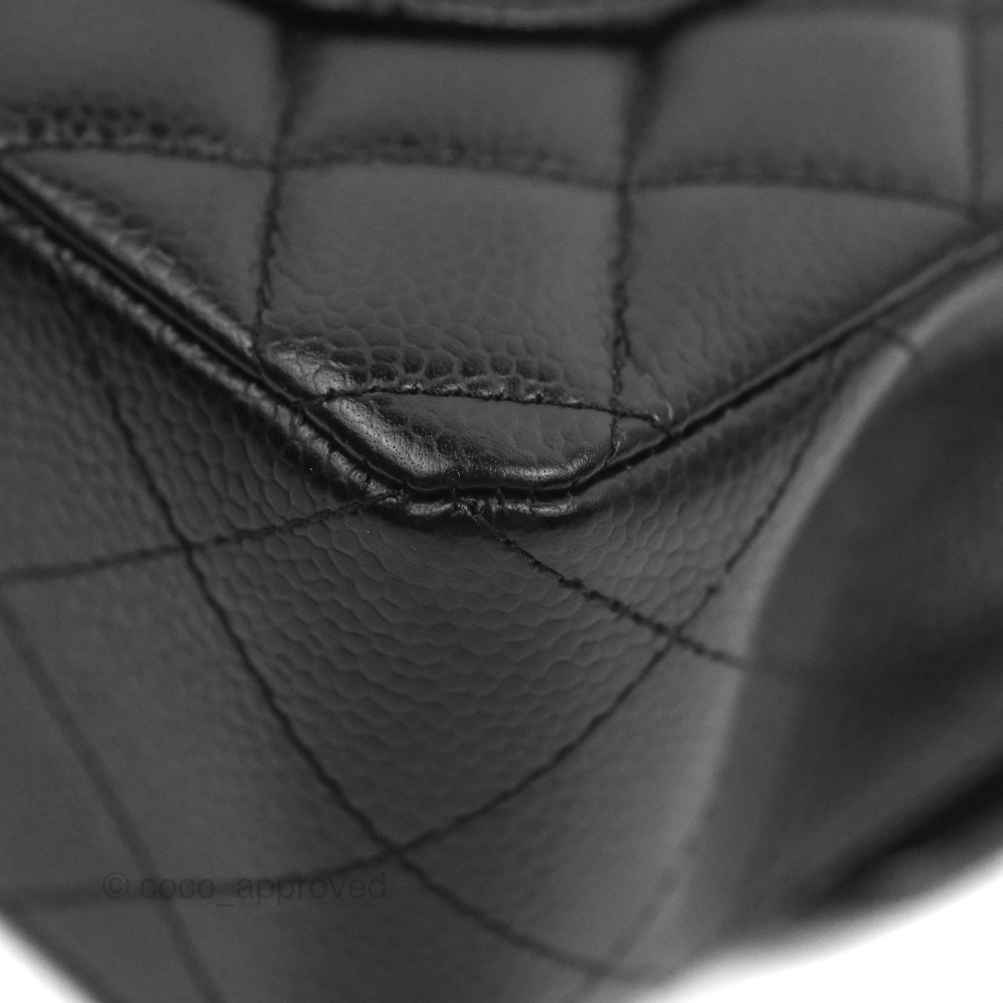 Chanel Quilted Small Classic Flap Black Caviar Gold Hardware